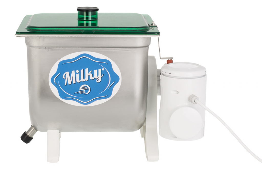 MilkyDay FJ 10 Electric Butter Churn – 10L Stainless Steel, 115V