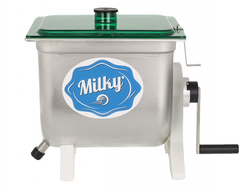 MilkyDay Hand Crank Butter Churn FJ 10 | Stainless Steel, 10L