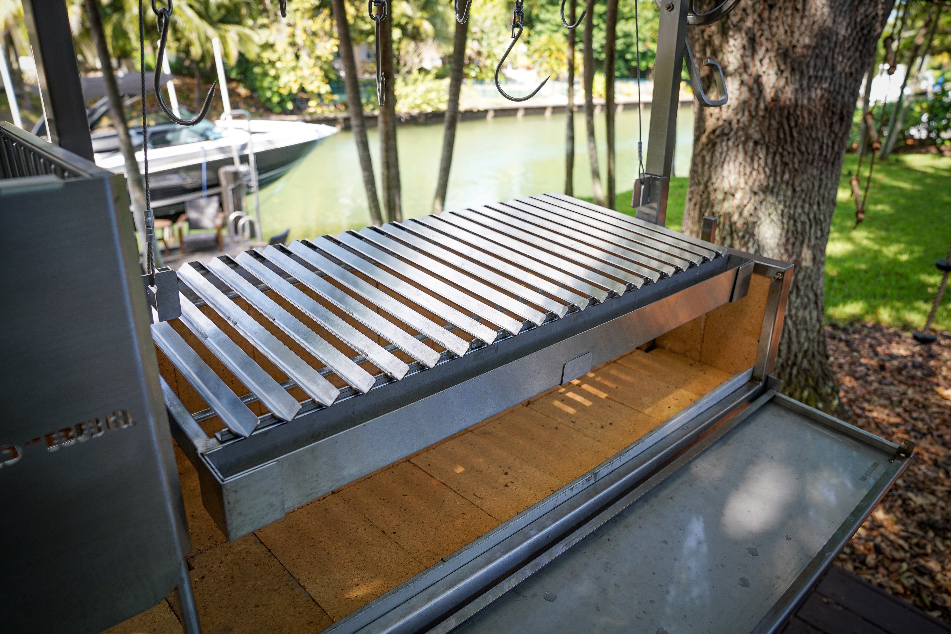 Tagwood BBQ90SS V-Shape Stainless Steel Grill Accessory