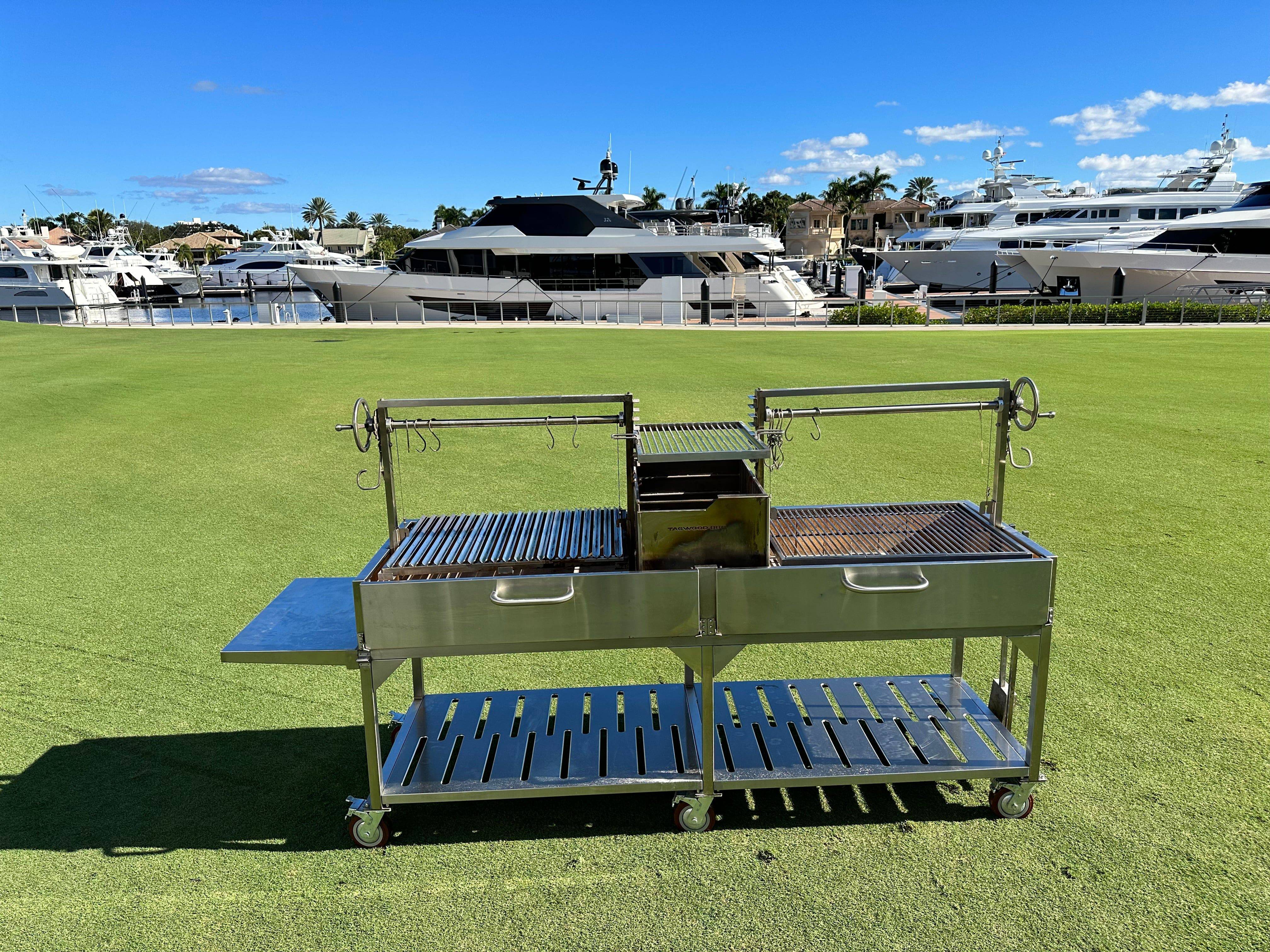 Tagwood BBQ24SS Double Argentine Santa Maria Gaucho Grill – Pre-Order