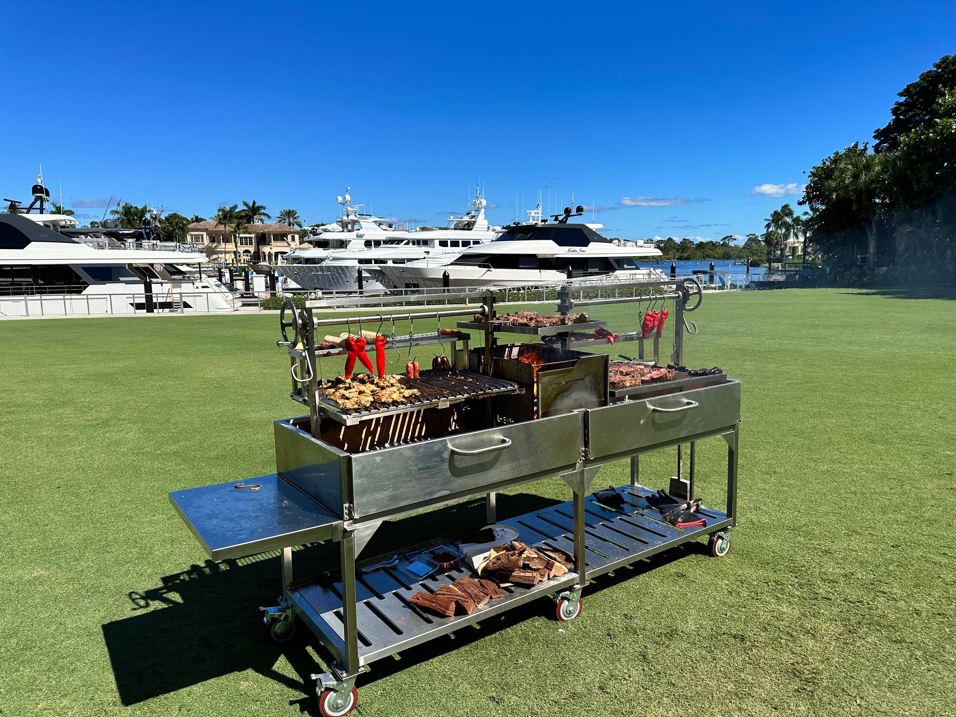 Tagwood BBQ24SS Double Argentine Santa Maria Gaucho Grill – Pre-Order