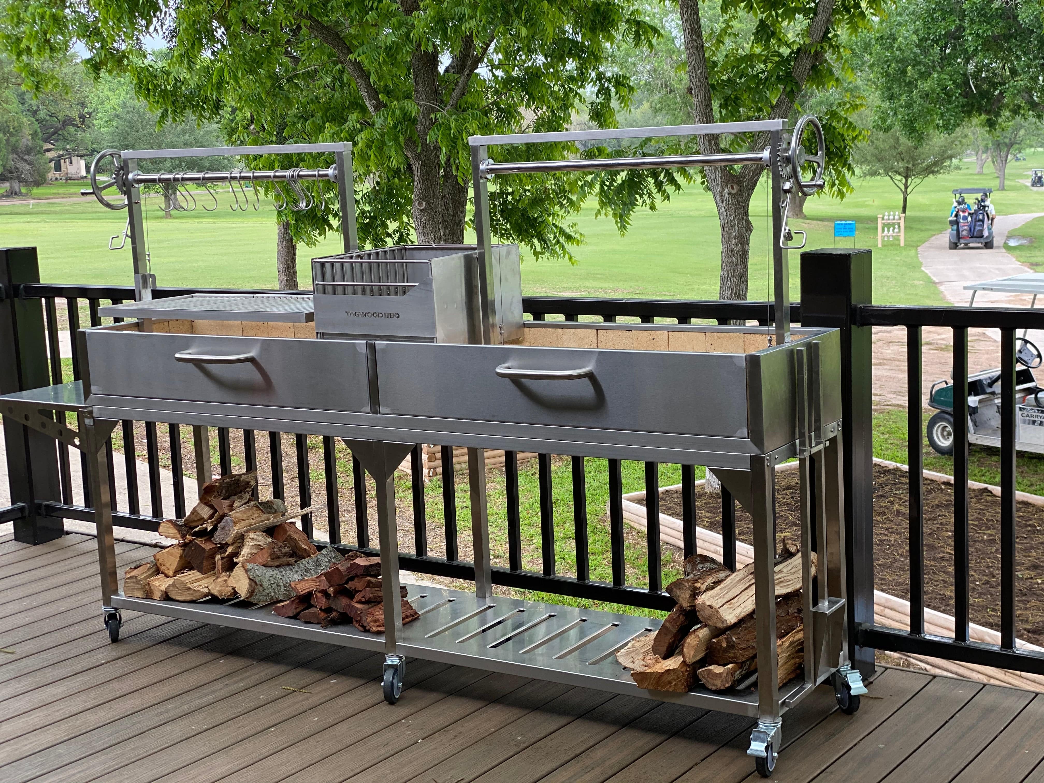 Tagwood BBQ Double Argentine Santa Maria Gaucho Grill – BBQ04SS