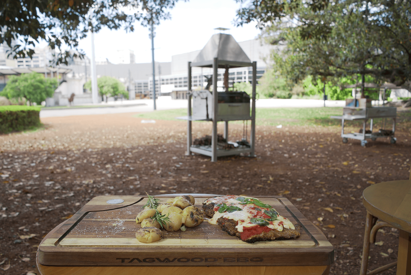 Tagwood BBQ Edge-Grain Acacia Cutting & Carving Board | TAWO05