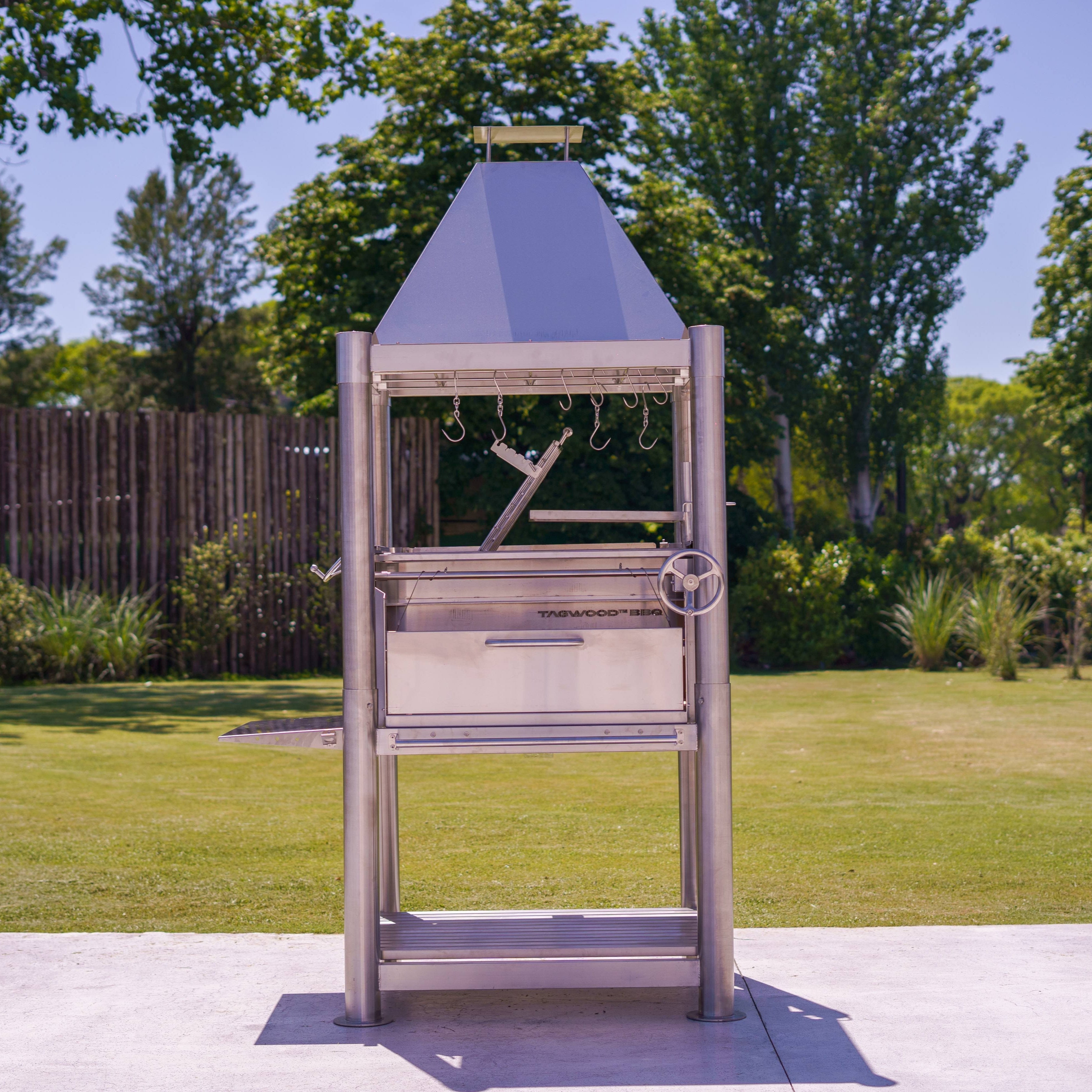 Tagwood BBQ02SS All Stainless Santa Maria Gaucho Grill