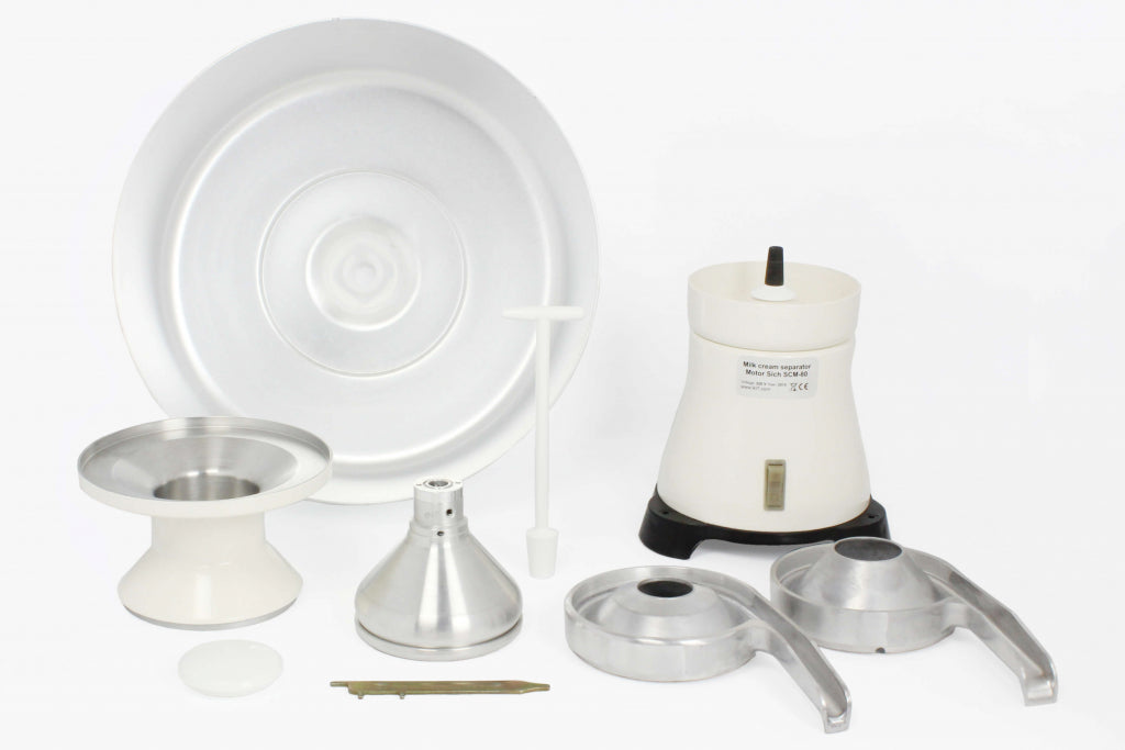 MilkyDay 100-18 Electric Cream Separator – 115V, 100L/hr Capacity - 100-18-JY-115