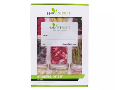 Harvest Right 50-Pack Mylar Food Storage Bags – 7 Mil Thickness