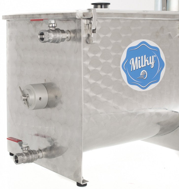 MilkyDay FJ 32 Electric Butter Churn – 13L/3.4 Gal, 115V Stainless Steel