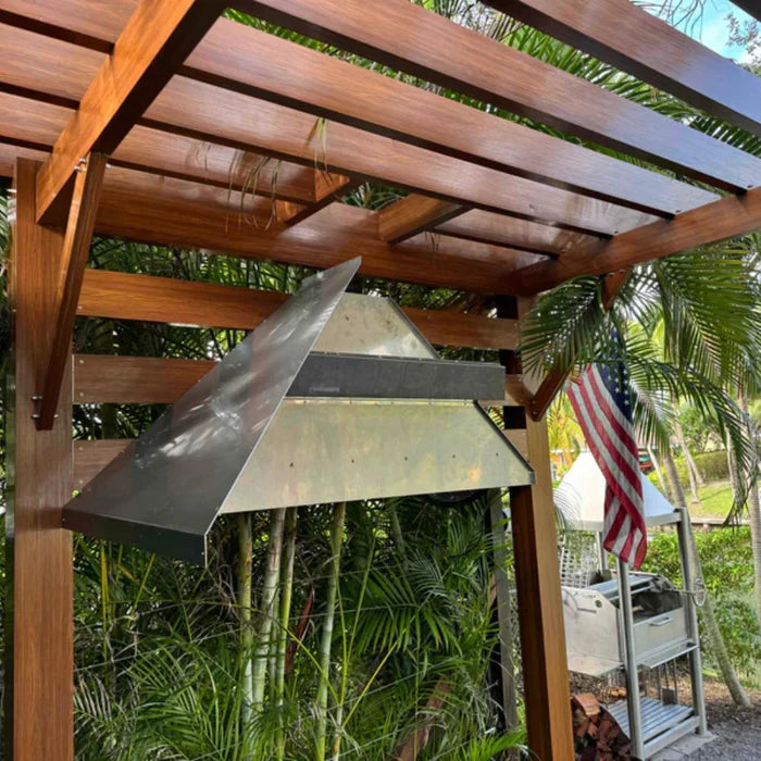 Tagwood BBQ Stainless Steel Smoke Hood for Gaucho Grills