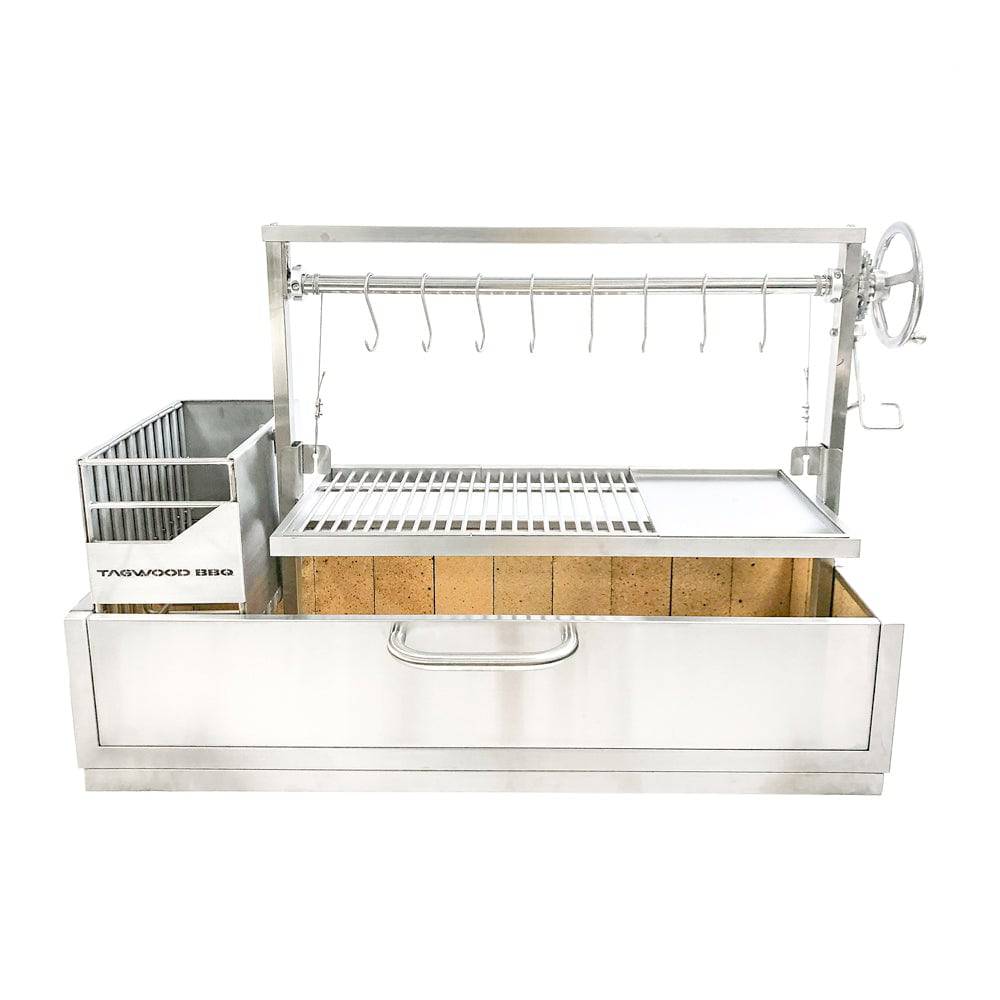 Tagwood BBQ XL Built-In Santa Maria 304 SS Argentine Grill – BBQ25SS