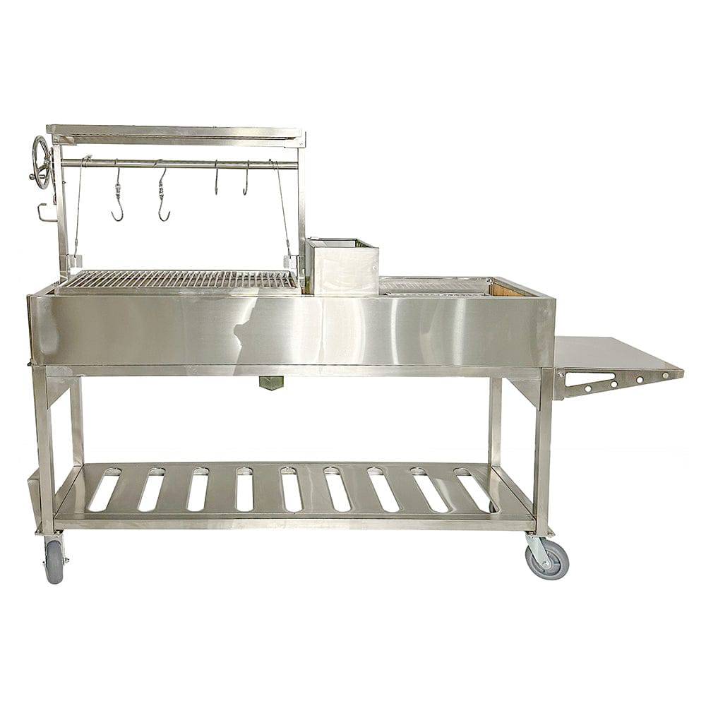 Tagwood BBQ06SS Santa Maria Wood & Charcoal Gaucho Grill