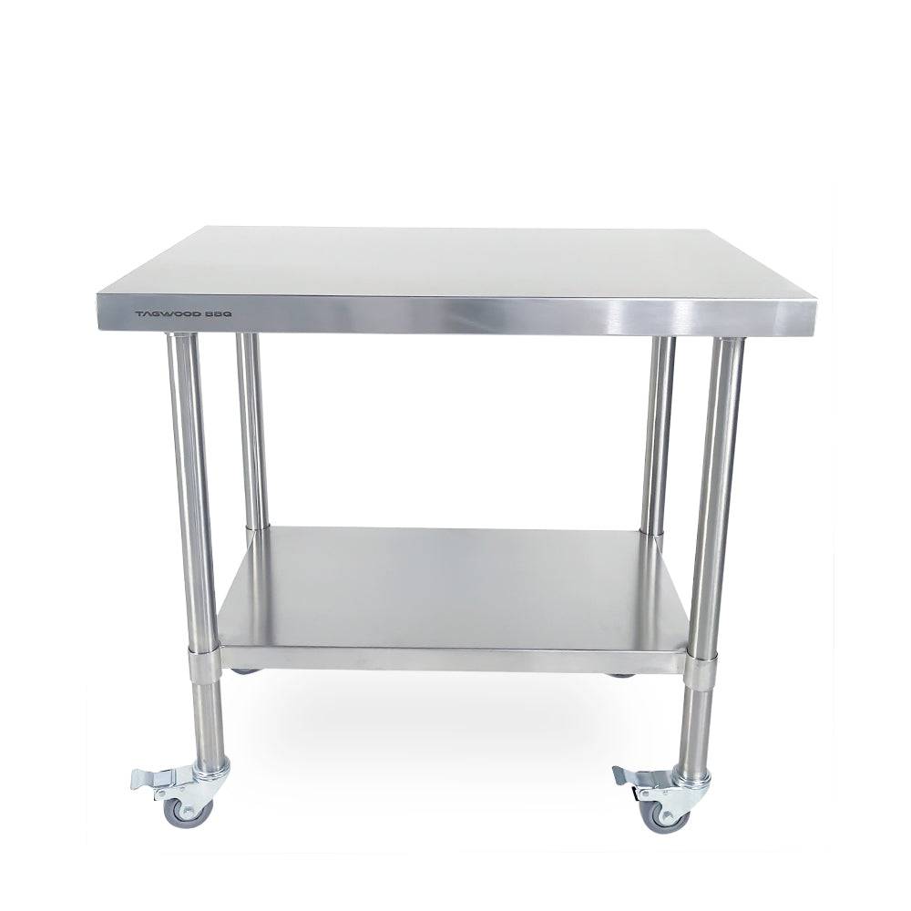 Tagwood BBQ10SS Stainless Steel Outdoor Prep & Working Table