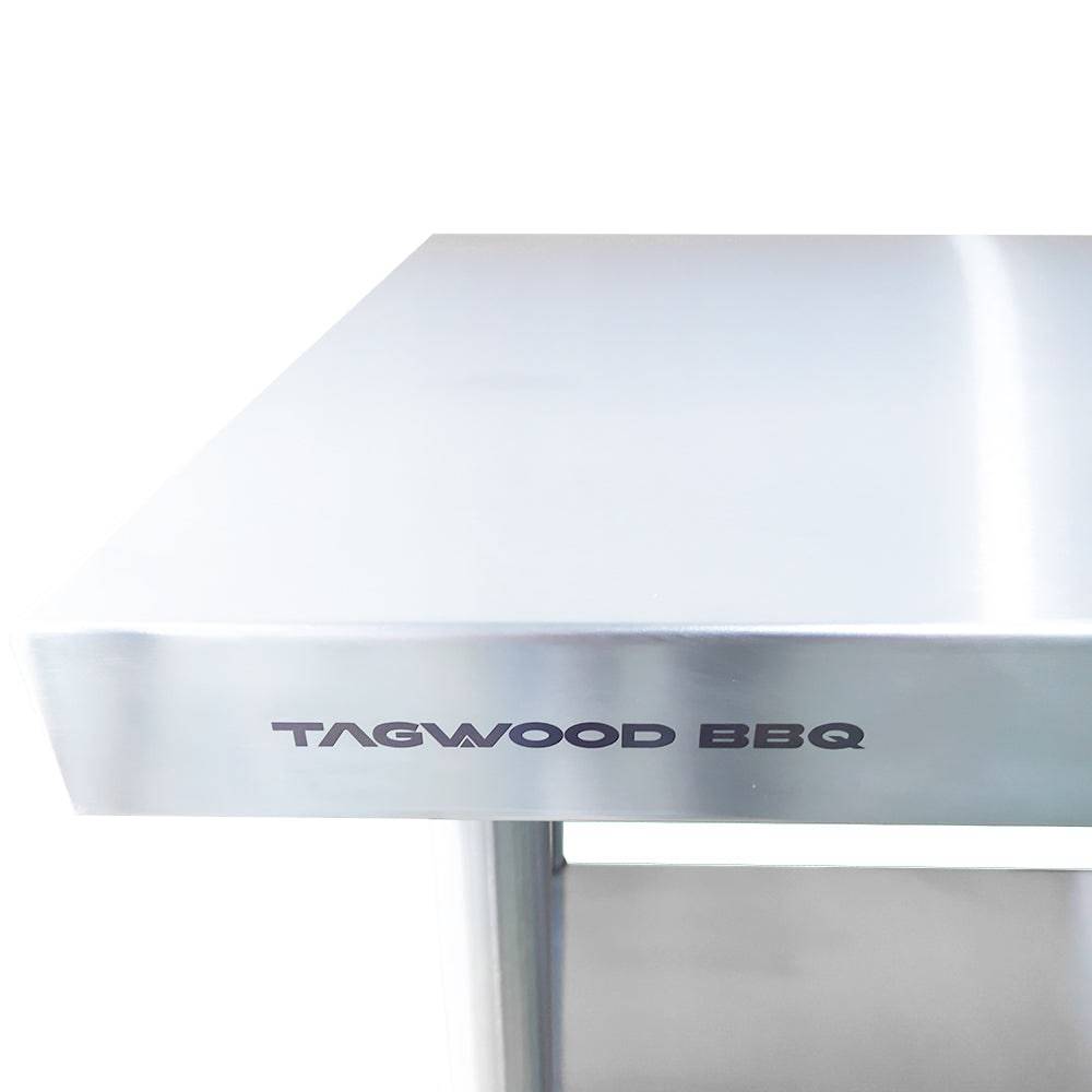 Tagwood BBQ10SS Stainless Steel Outdoor Prep & Working Table