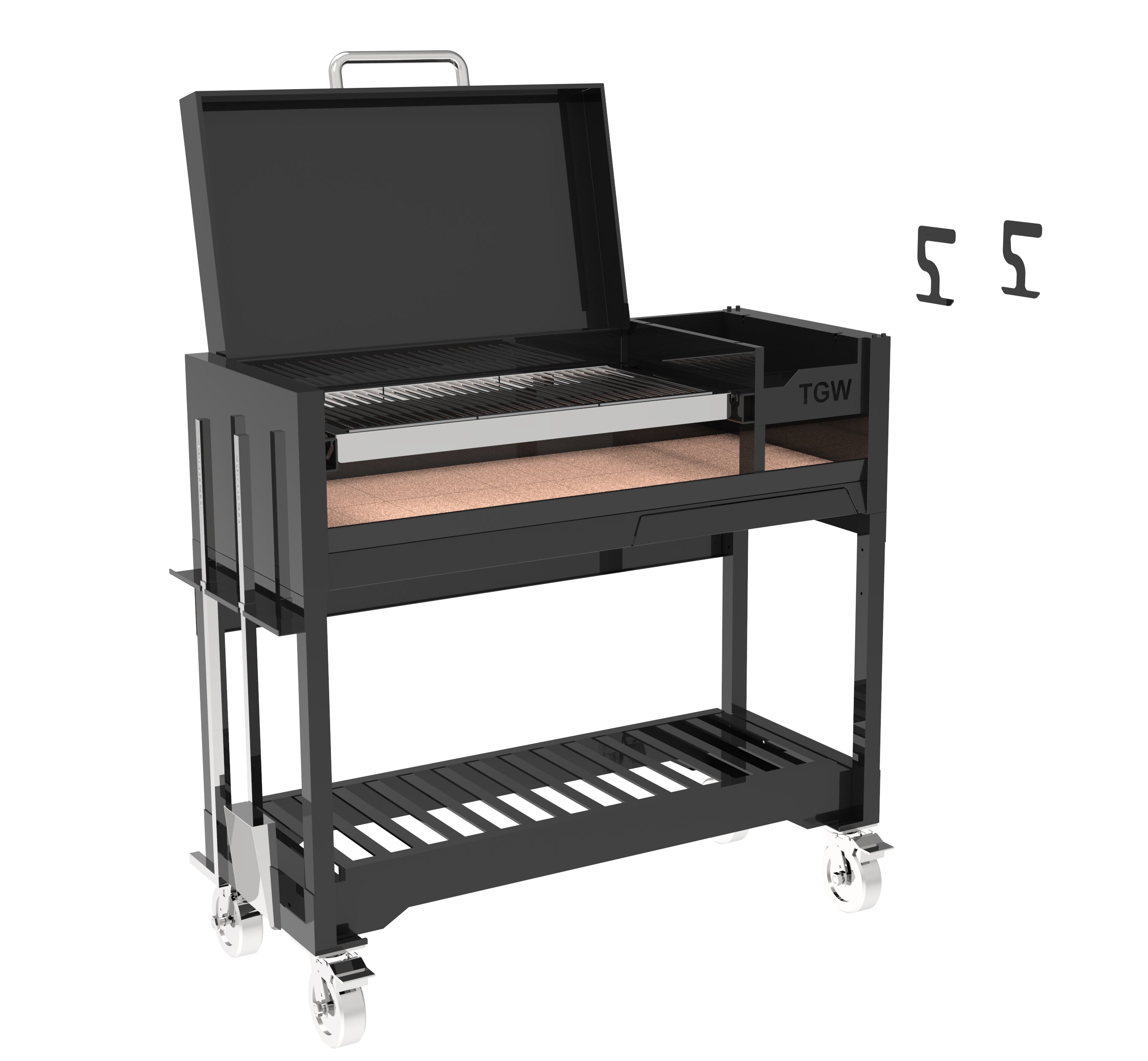 Tagwood BBQ18SI Argentine Gaucho Wood & Charcoal Grill