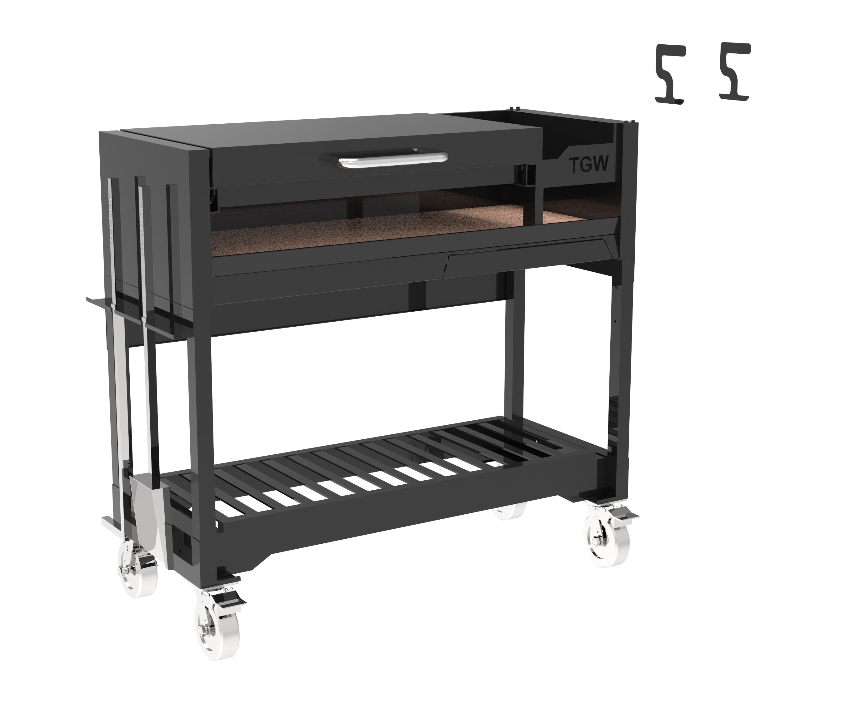 Tagwood BBQ18SI Argentine Gaucho Wood & Charcoal Grill