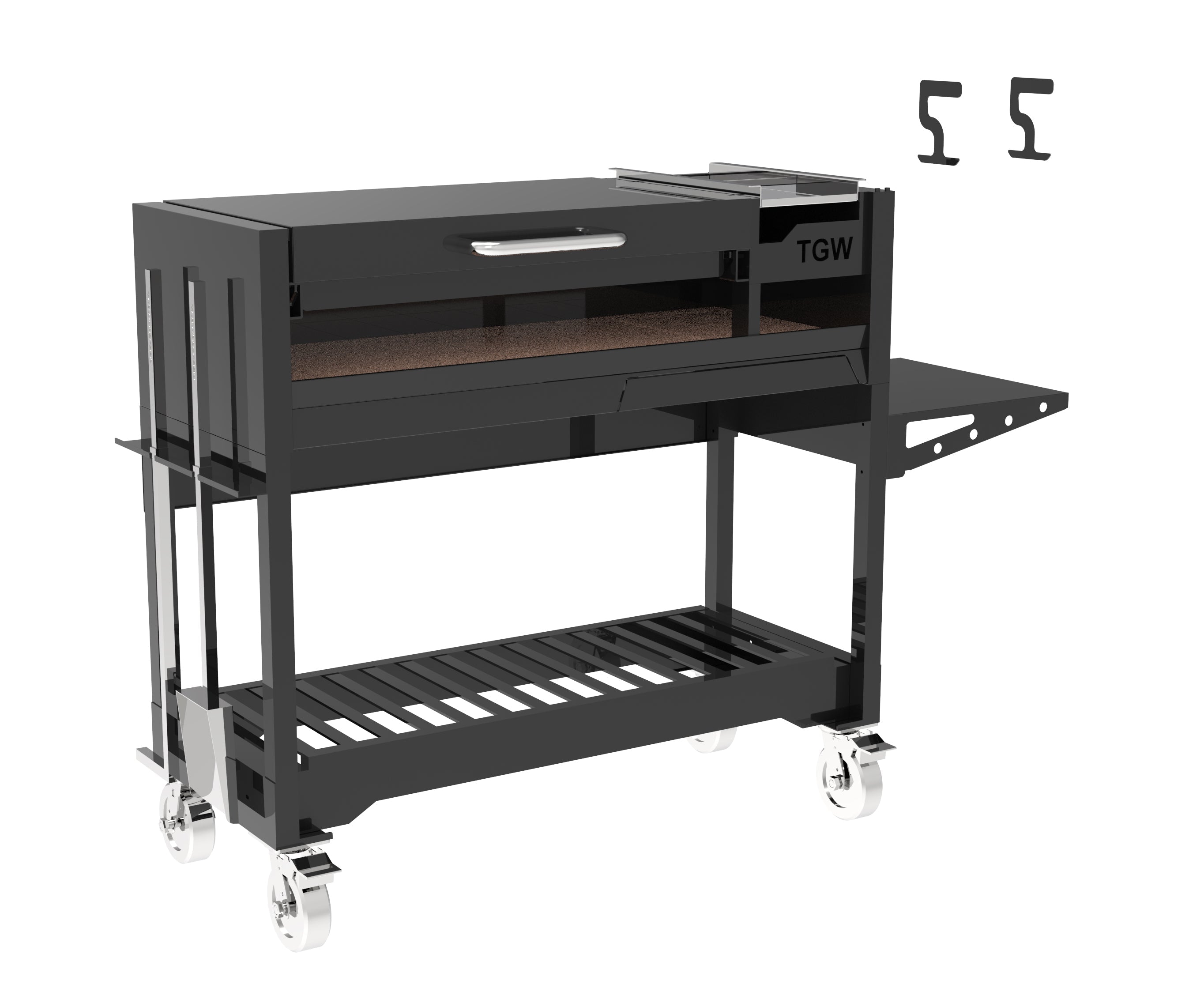 Tagwood BBQ18SI Argentine Gaucho Wood & Charcoal Grill