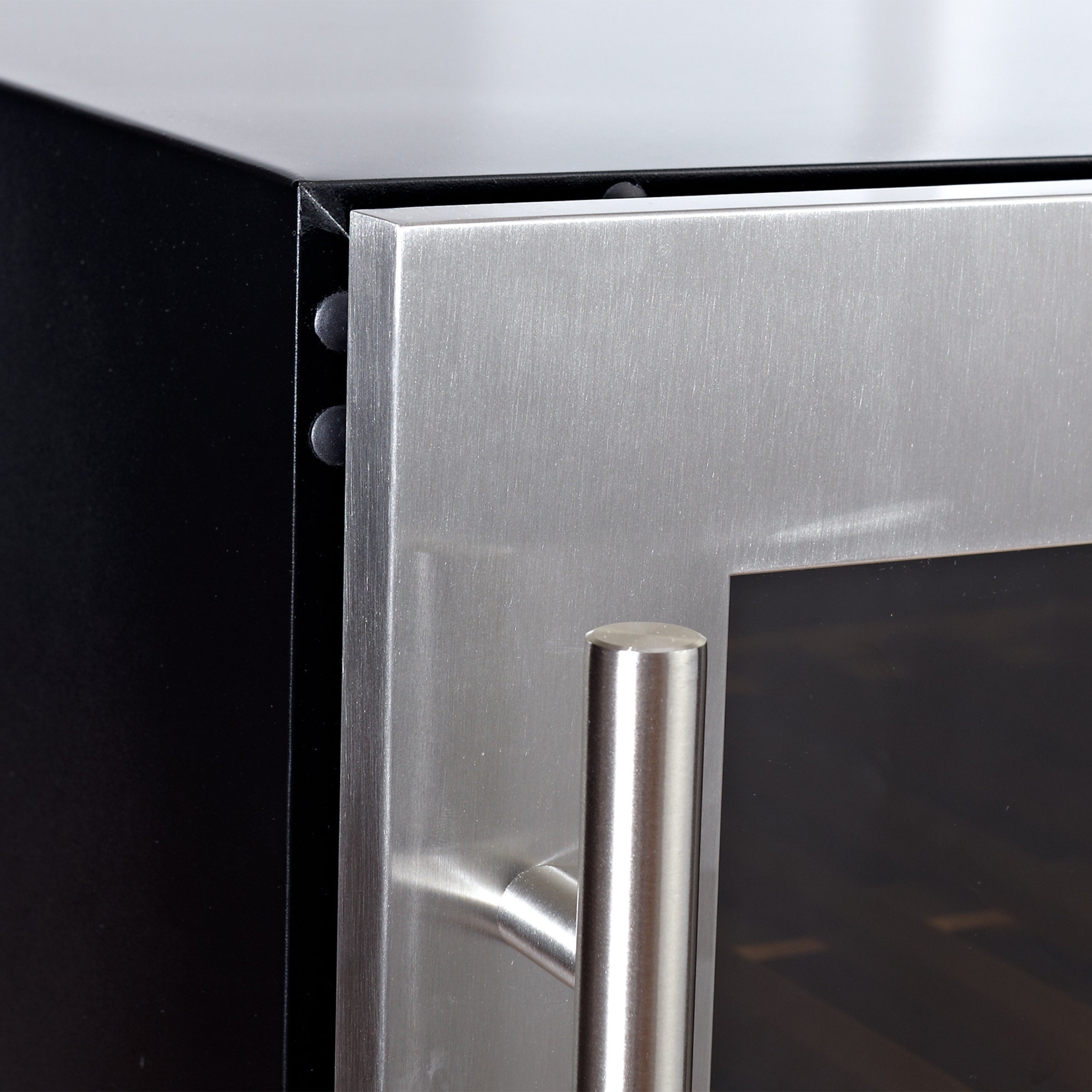KingsBottle Upright Single Zone Large Wine Cooler