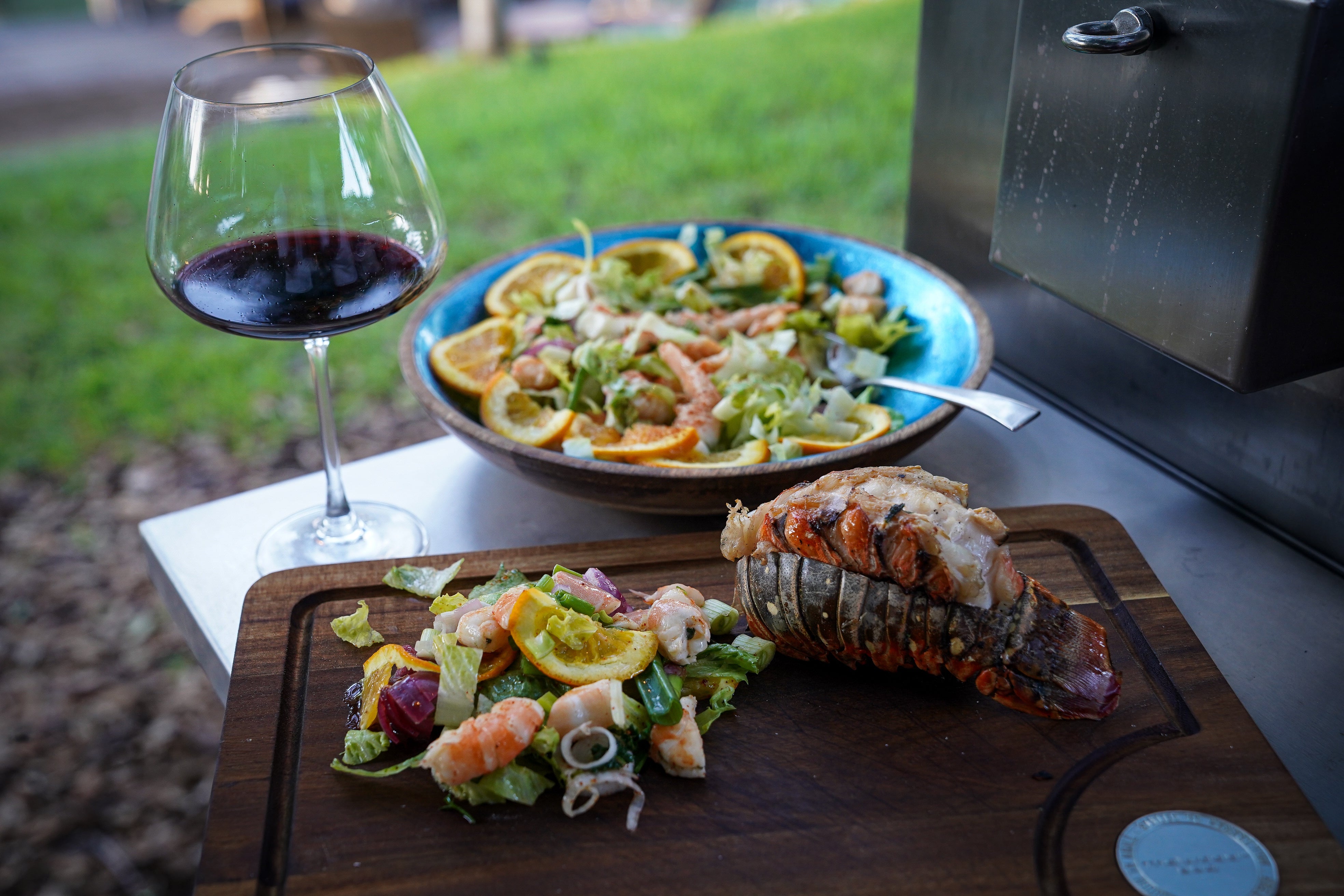 Tagwood BBQ Edge-Grain Acacia Cutting & Carving Board | TAWO04