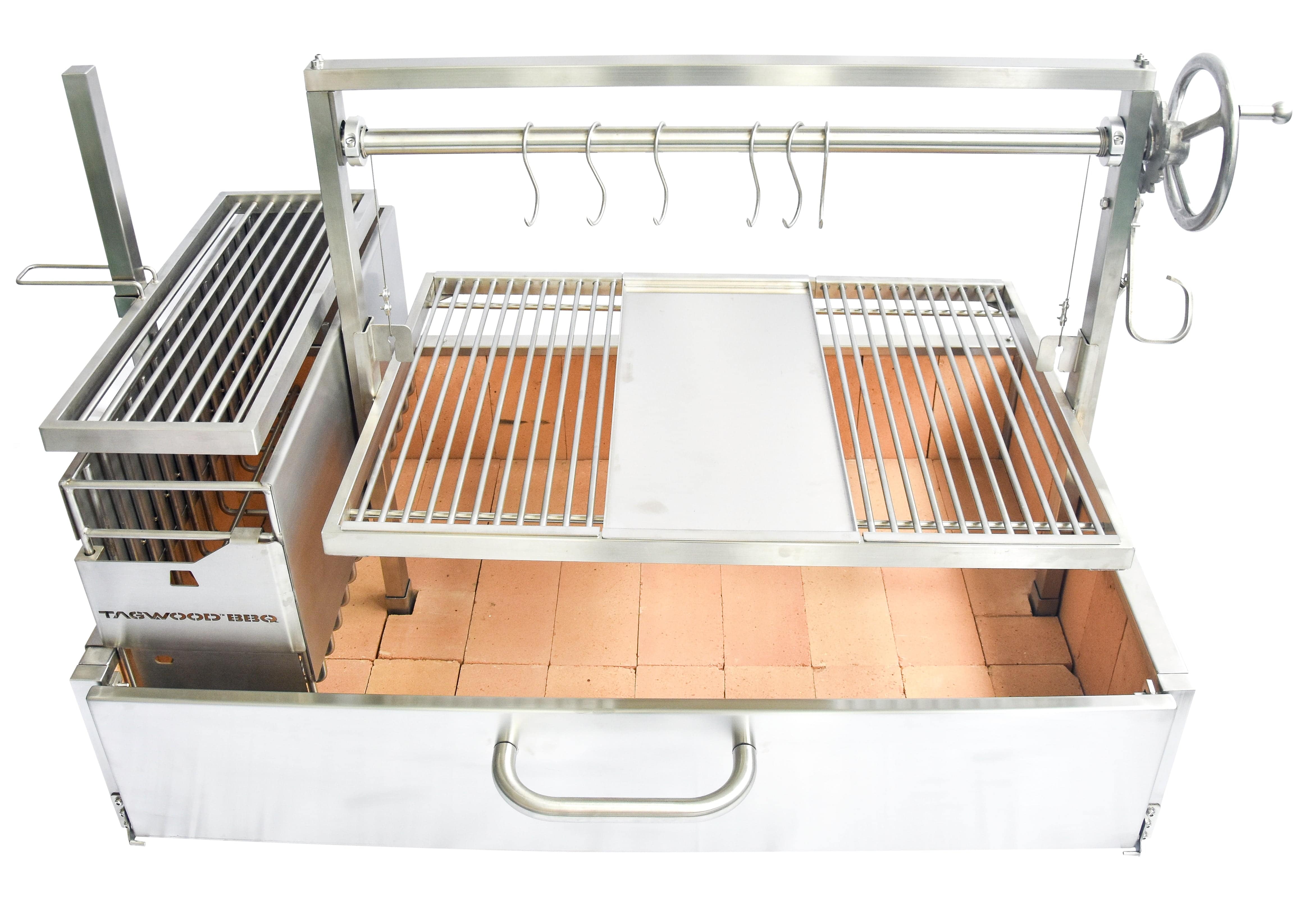 Tagwood BBQ XL Built-In Santa Maria 304 SS Argentine Grill – BBQ25SS