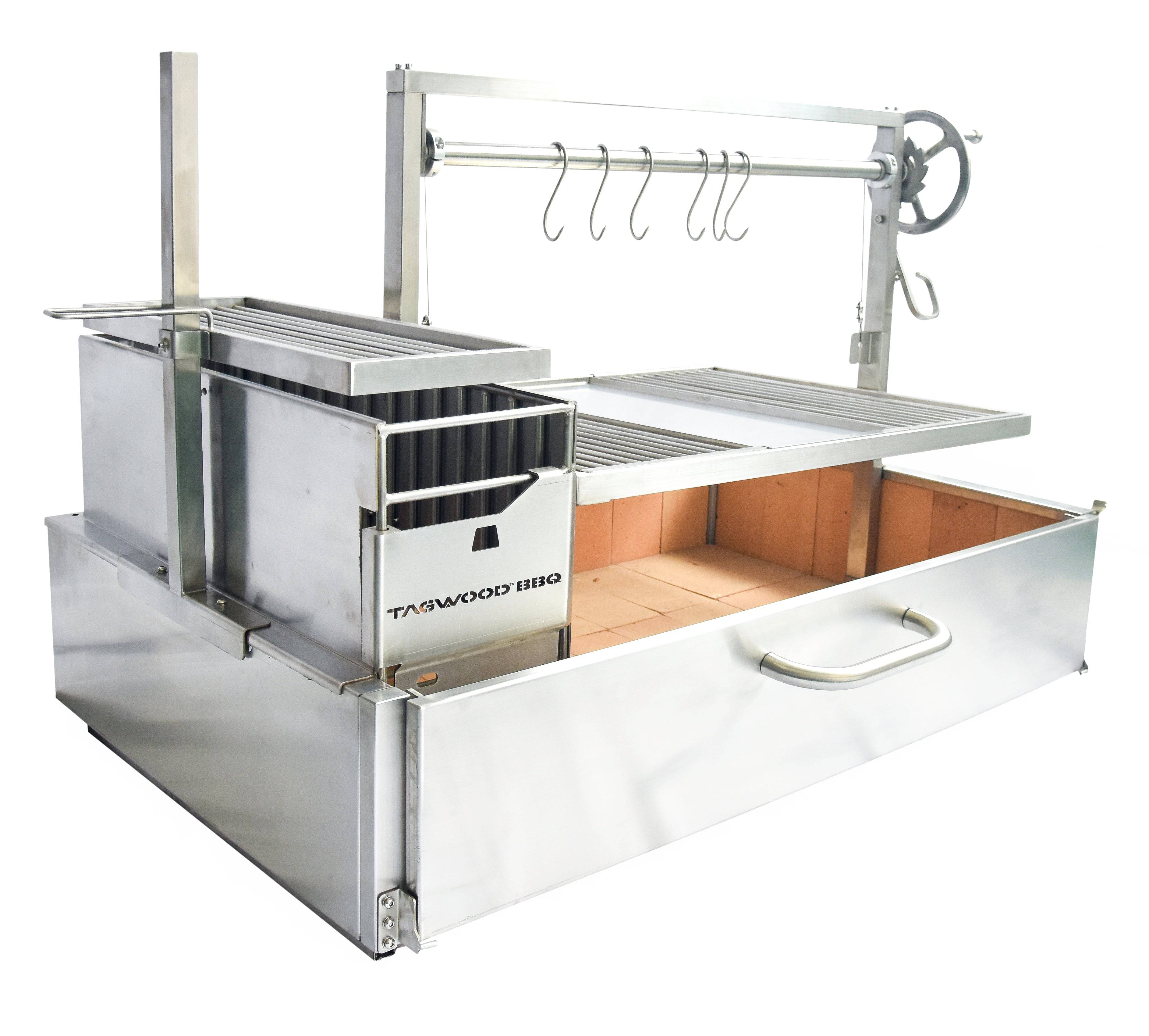 Tagwood BBQ XL Built-In Santa Maria 304 SS Argentine Grill – BBQ25SS