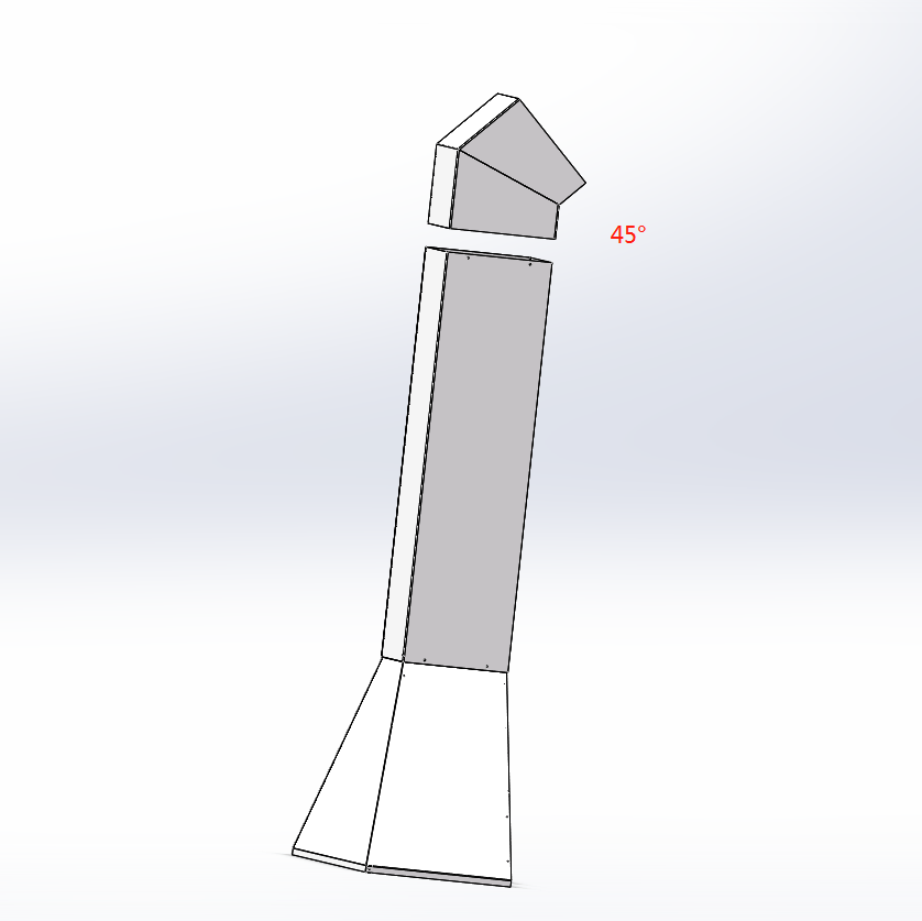 Tagwood BBQ Stainless Steel Elbow for Smoke Hood