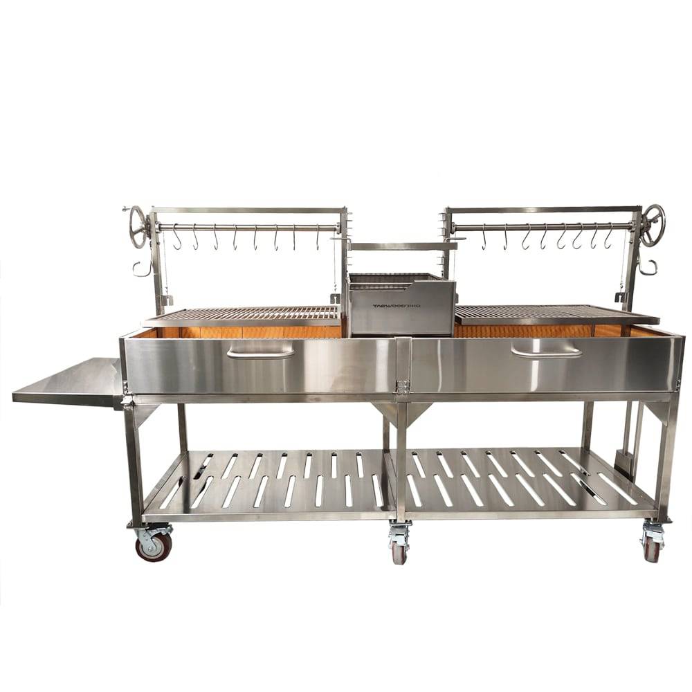 Tagwood BBQ24SS Double Argentine Santa Maria Gaucho Grill – Pre-Order