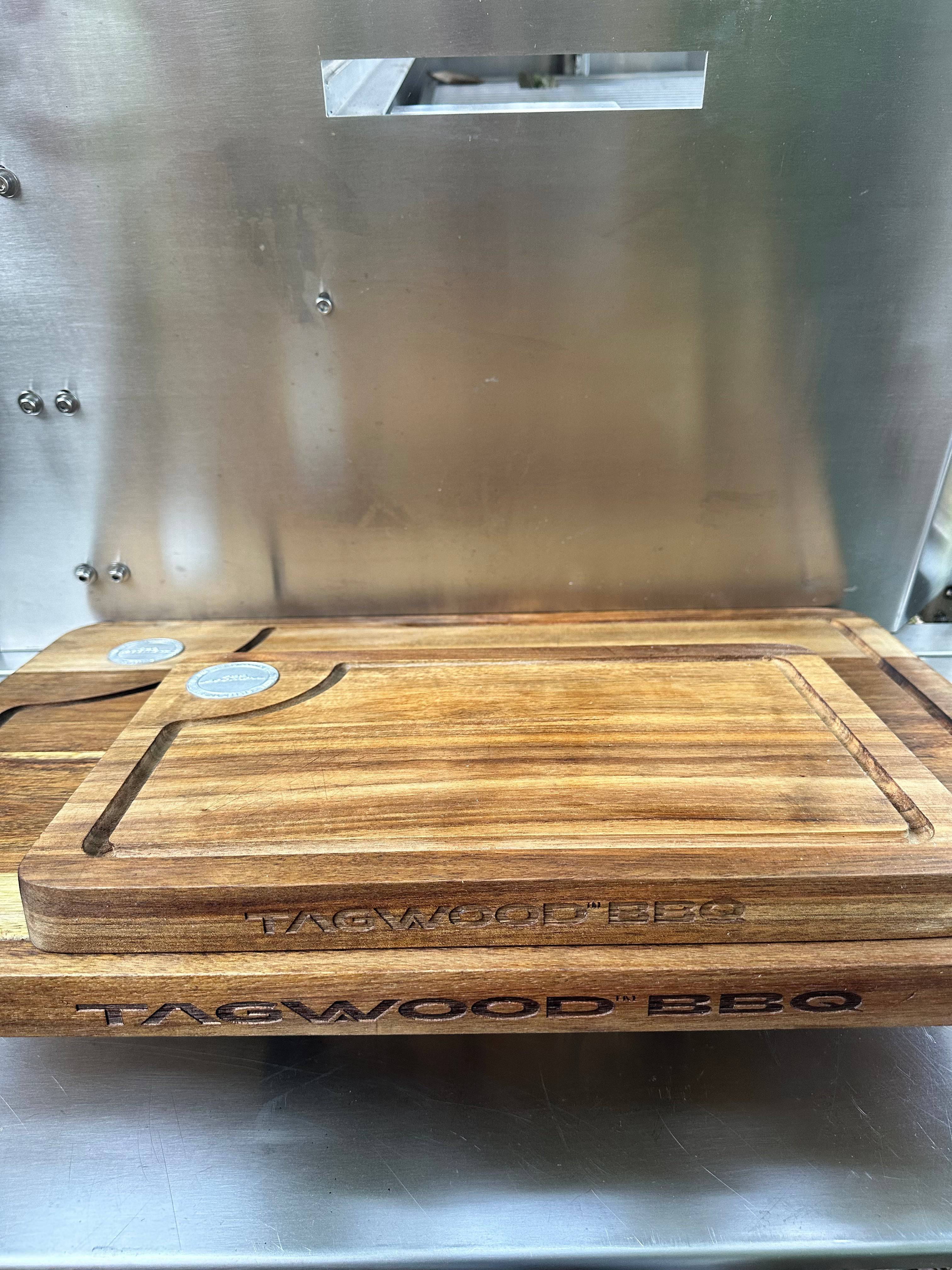 Tagwood BBQ Edge-Grain Acacia Cutting & Carving Board | TAWO05