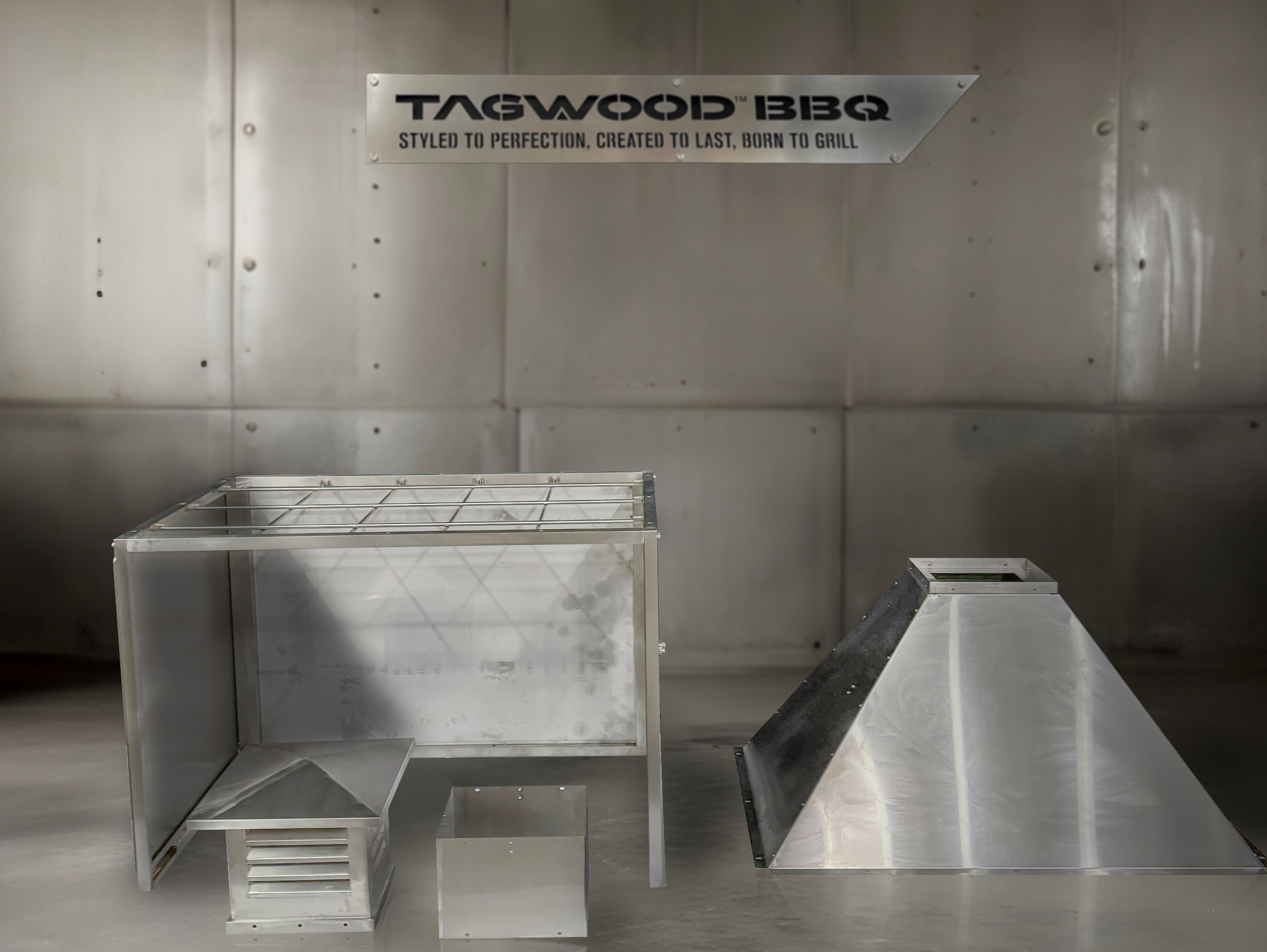 Tagwood BBQ Built-In Smoke Hood Attachment | ASH25 Stainless Steel