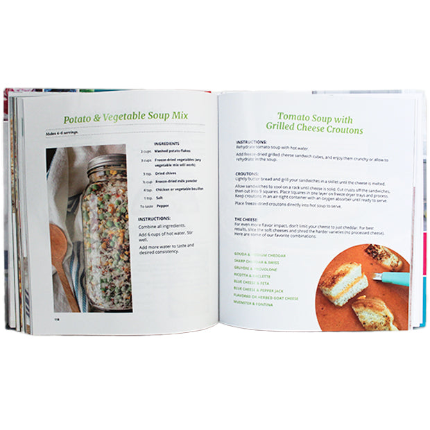 Harvest Right Discover Home Freeze Drying Recipe Book – 170-Page Full-Color Hardcover