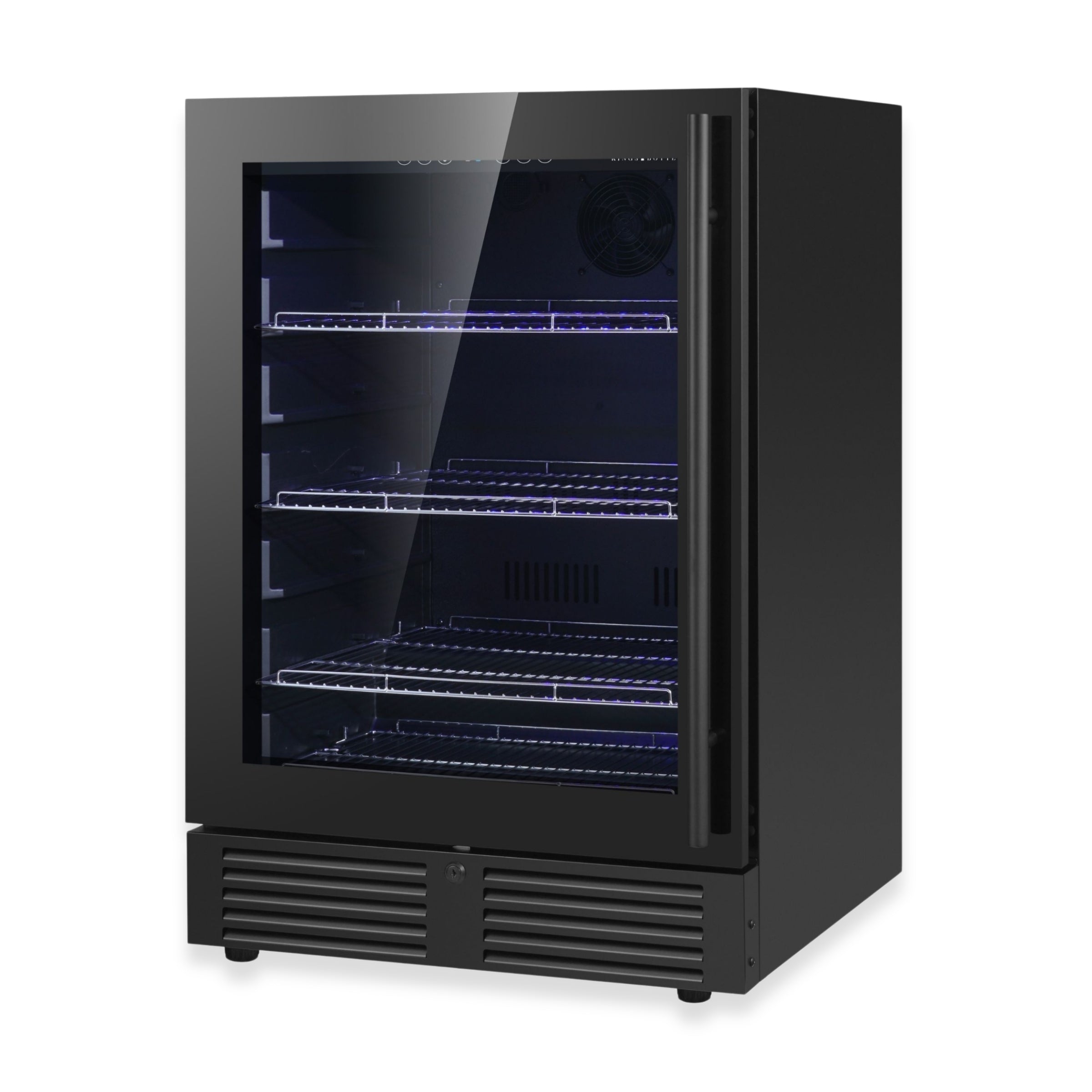 KingsBottle 24" Under Counter Beer Fridge with Low-E Glass Door