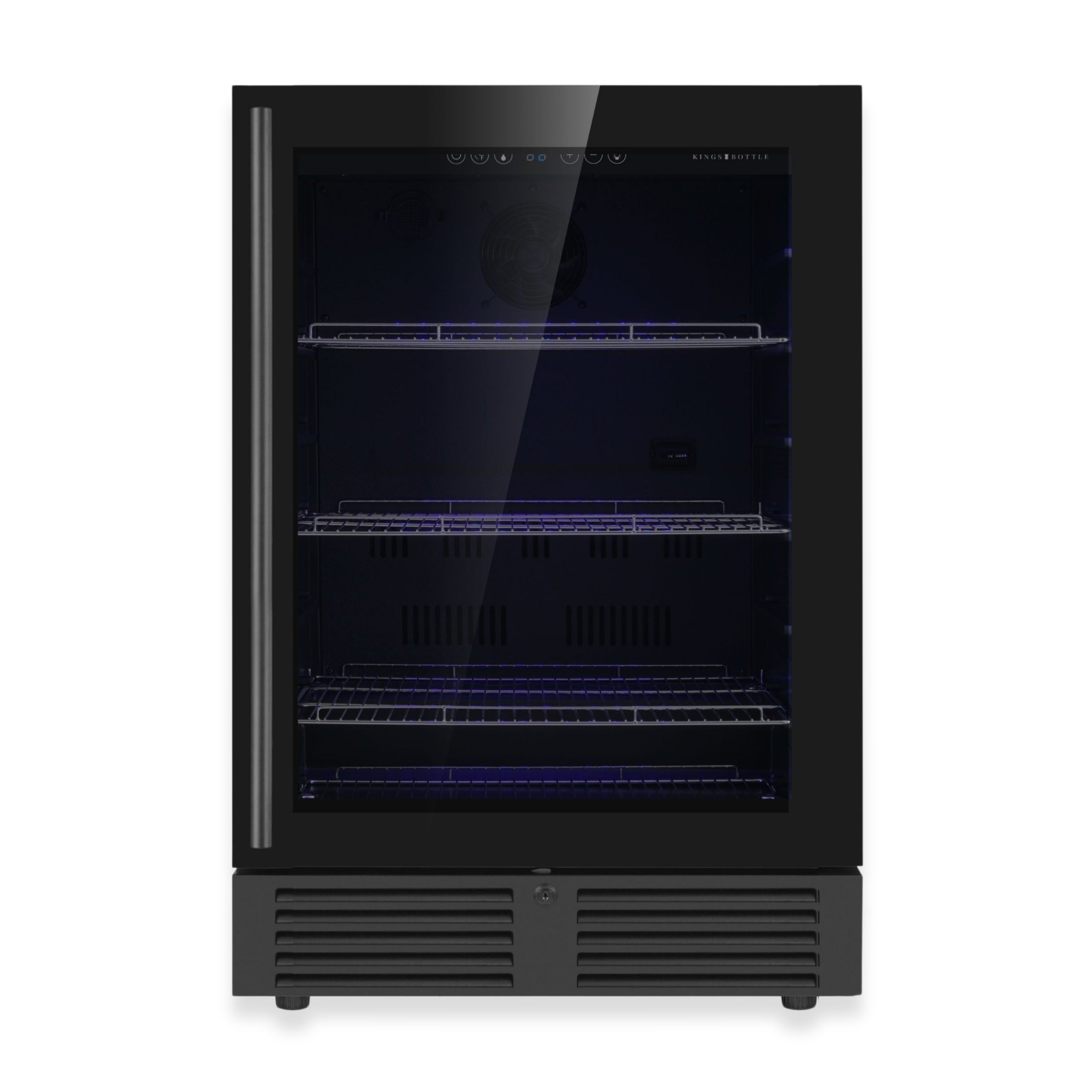KingsBottle 24" Under Counter Beer Fridge with Low-E Glass Door