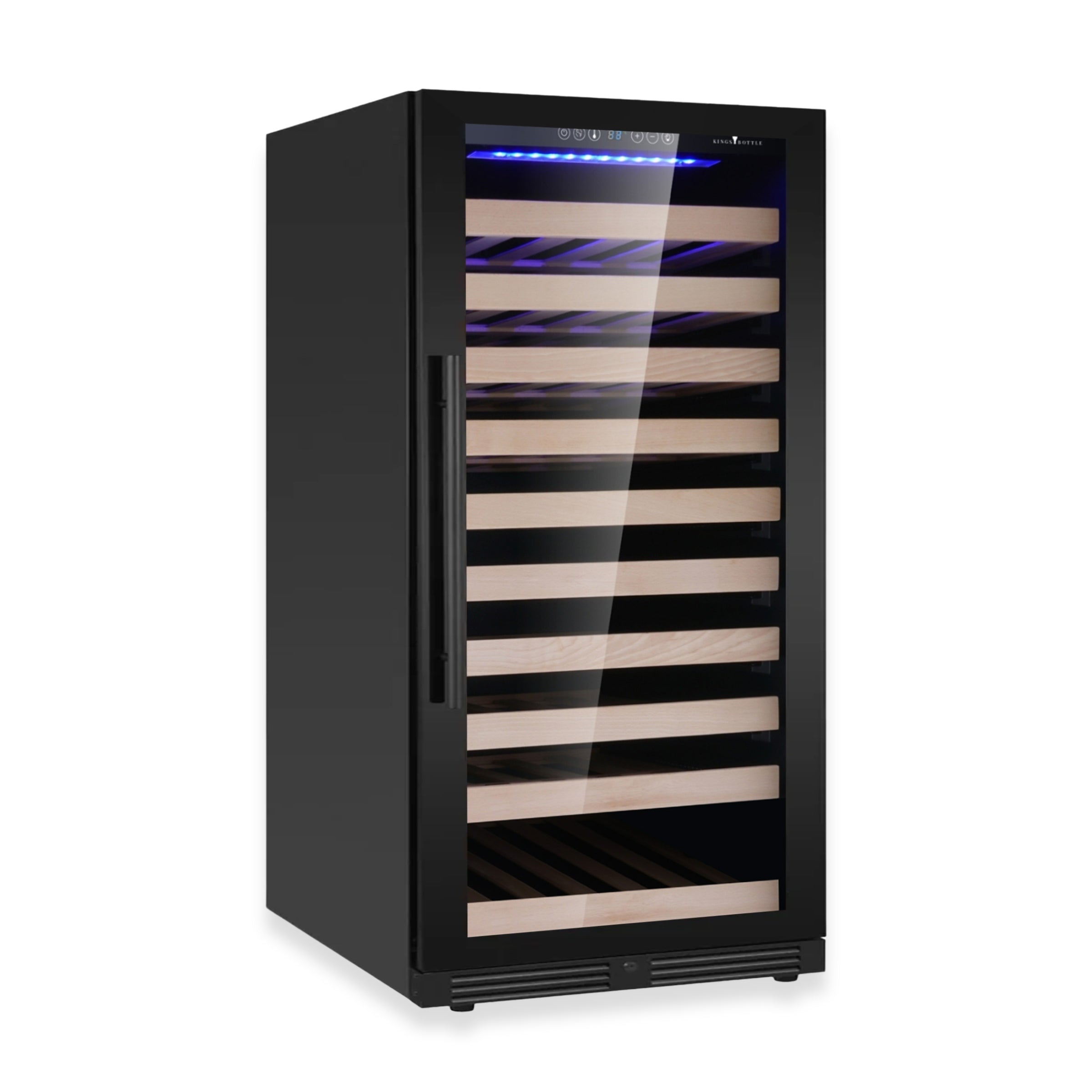 KingsBottle 47" Single Zone Wine Cooler with Low-E Glass Door
