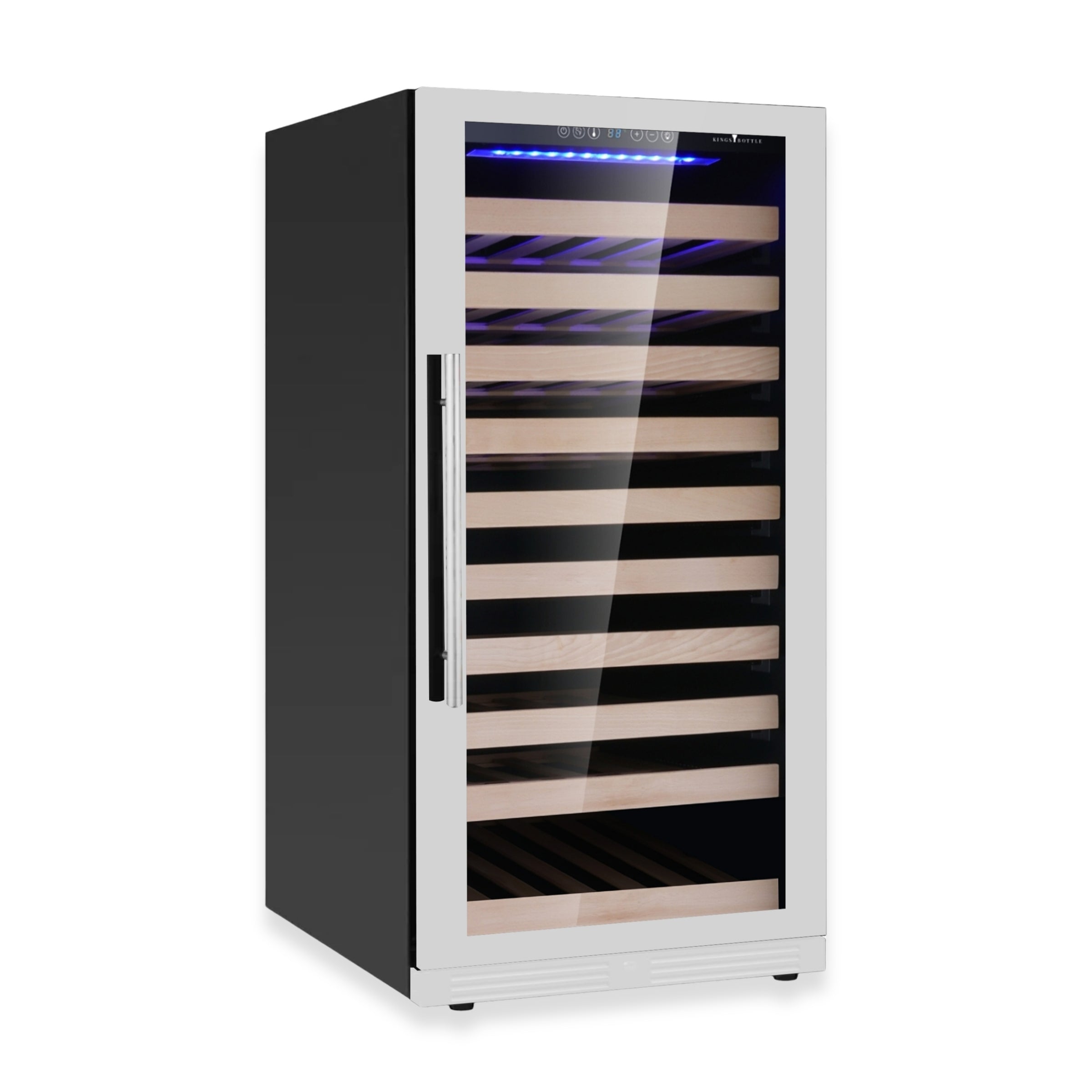 KingsBottle 47" Single Zone Wine Cooler with Low-E Glass Door