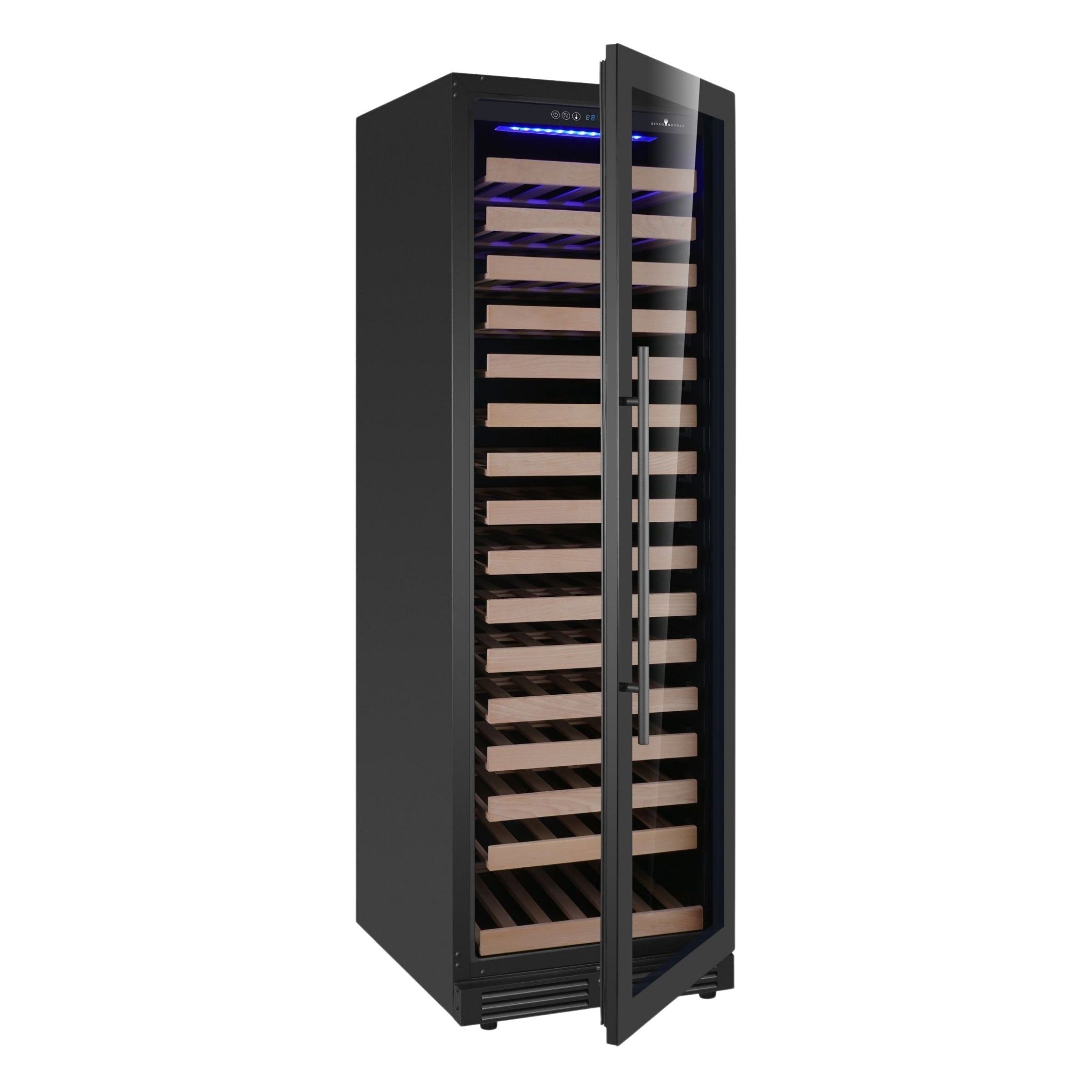 KingsBottle Upright Single Zone Large Wine Cooler