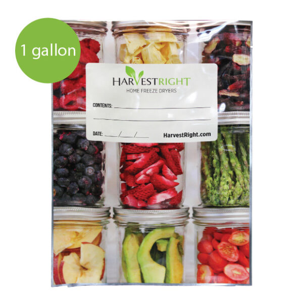 Harvest Right 50-Pack Mylar Food Storage Bags – 7 Mil Thickness