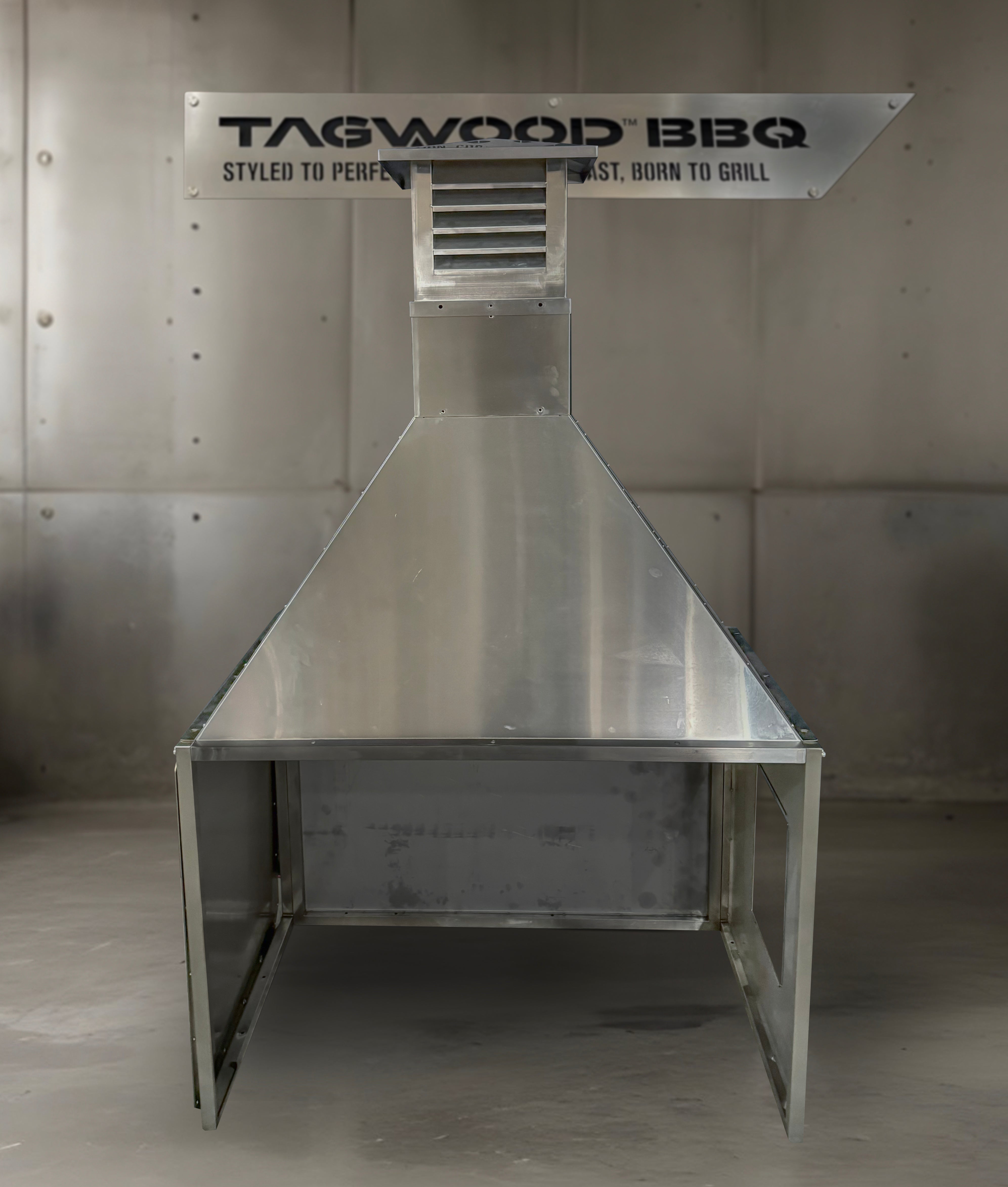 Tagwood BBQ Built-In Smoke Hood Attachment | ASH25 Stainless Steel