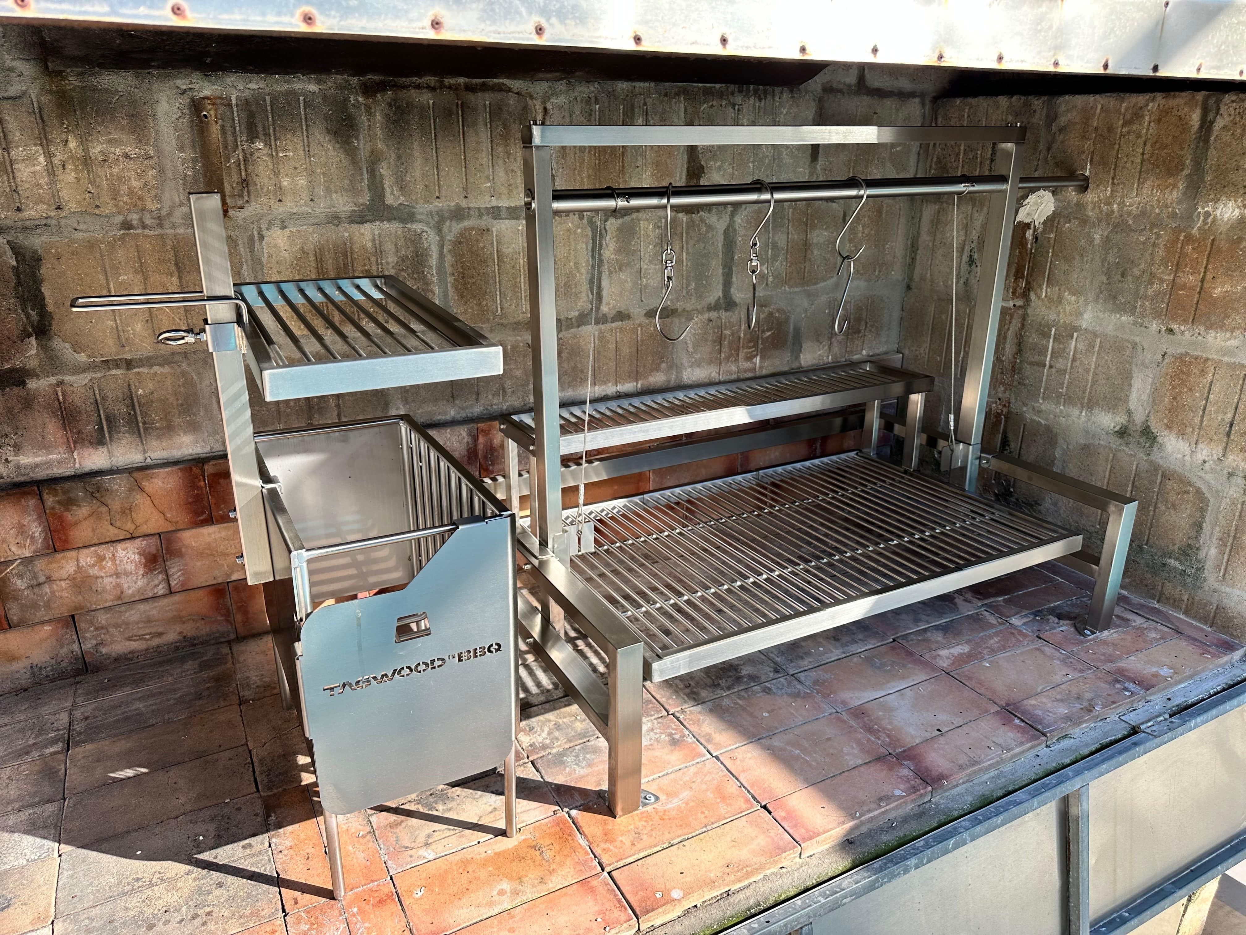Tagwood BBQ96SS Small Height Adjustable Secondary Grate for BBQ09SS