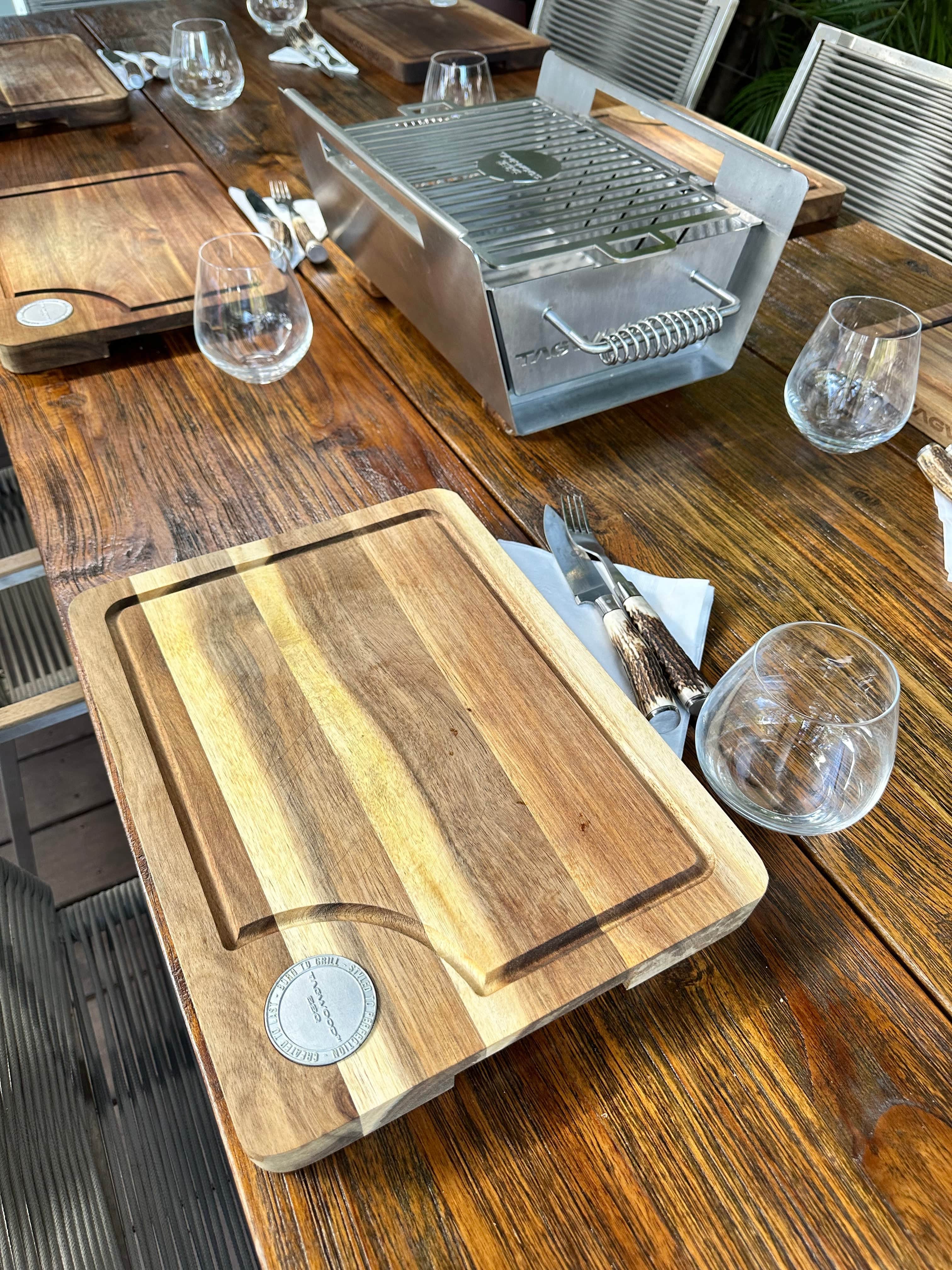Tagwood BBQ Edge-Grain Acacia Cutting & Carving Board | TAWO04