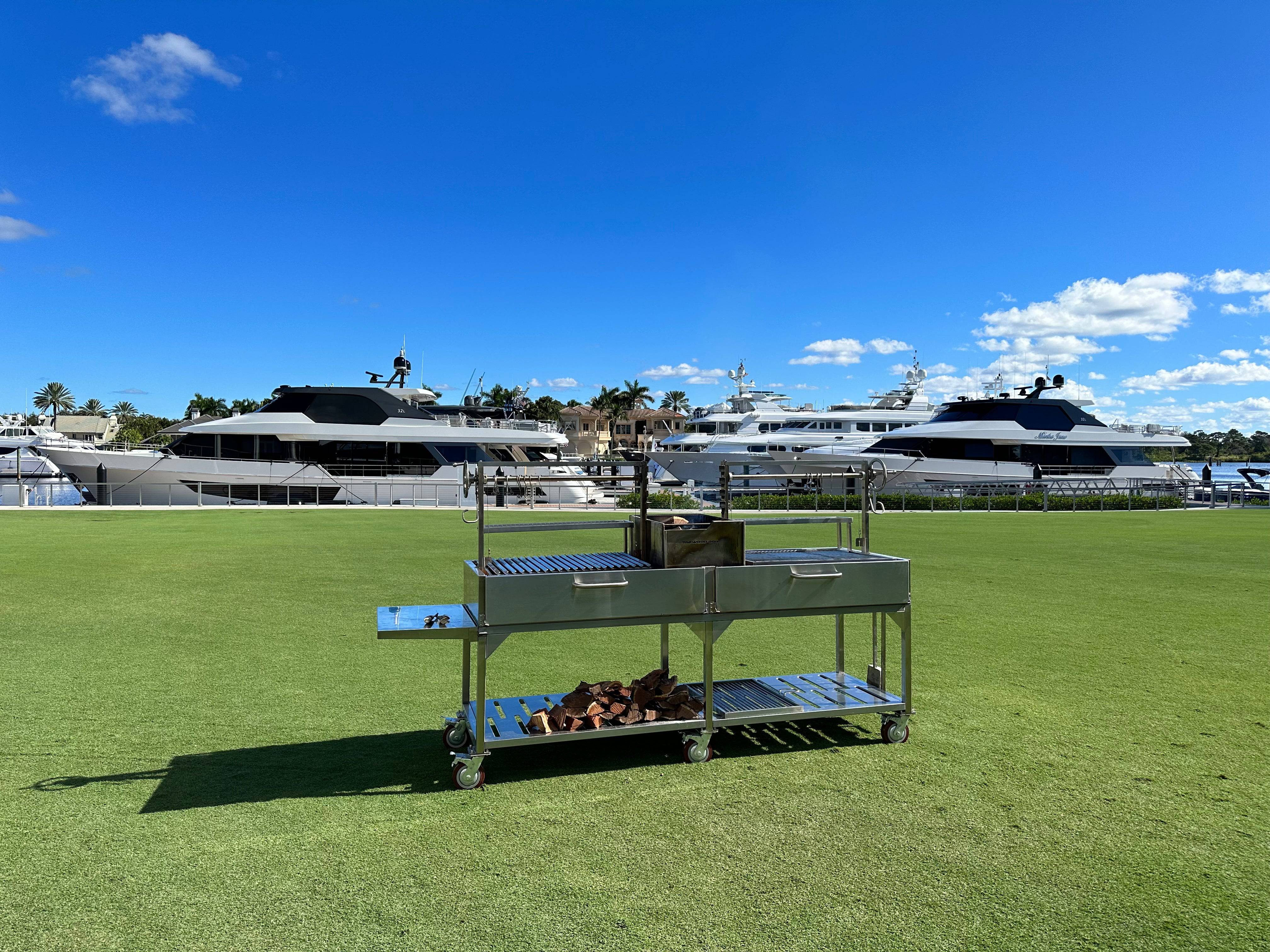 Tagwood BBQ24SS Double Argentine Santa Maria Gaucho Grill – Pre-Order