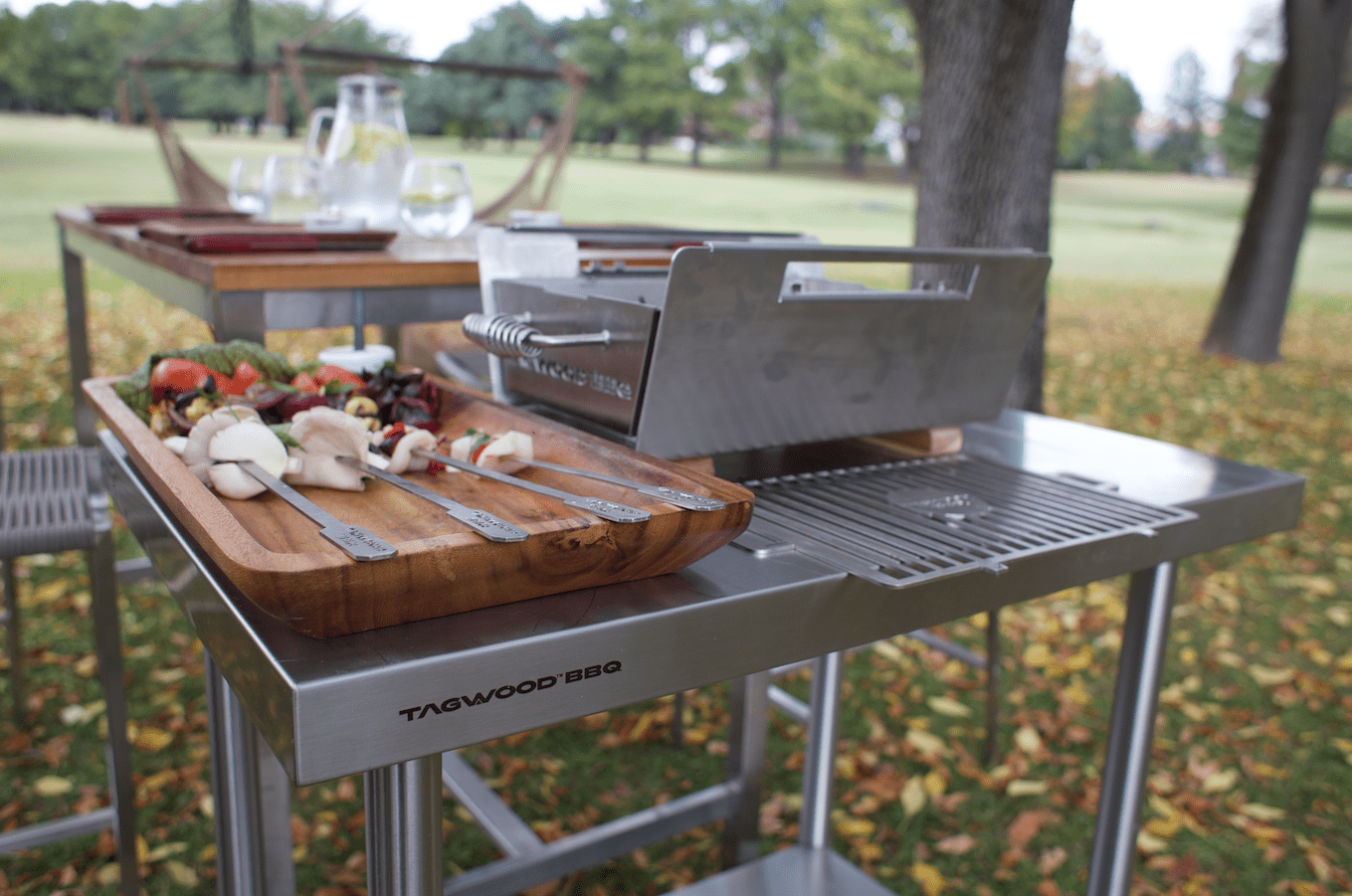 Tagwood BBQ10SS Stainless Steel Outdoor Prep & Working Table