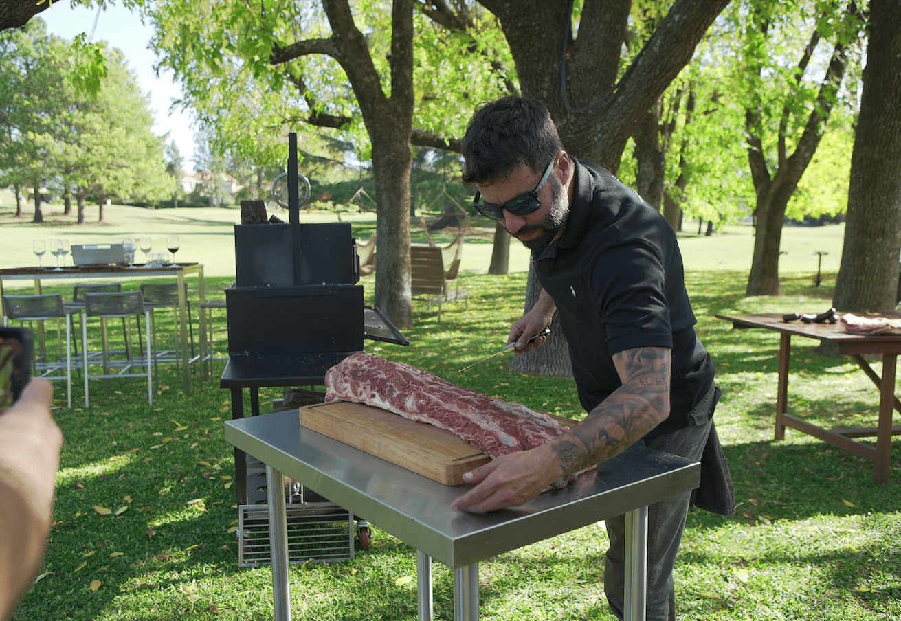 Tagwood BBQ10SS Stainless Steel Outdoor Prep & Working Table