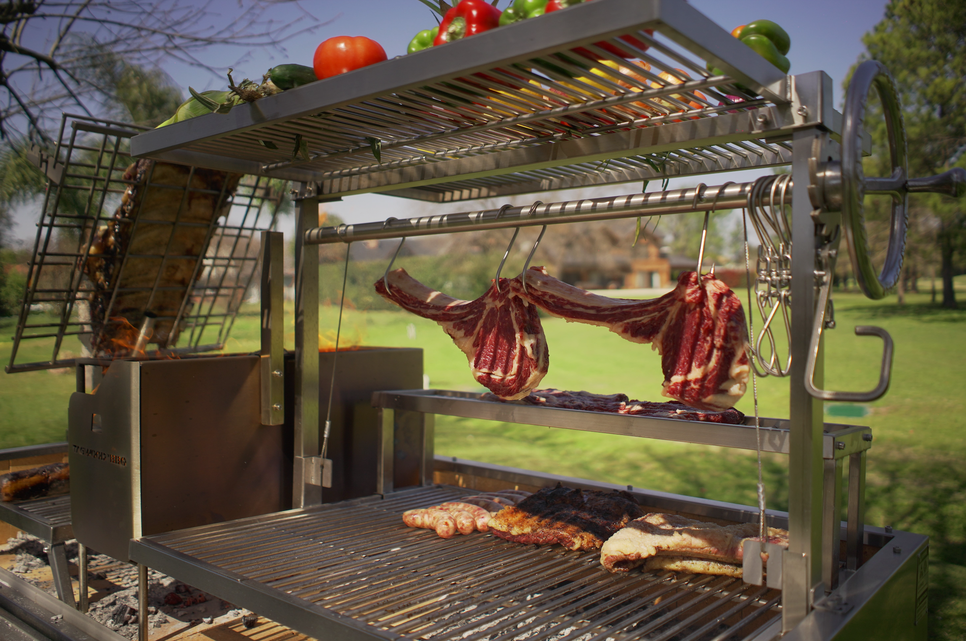 Tagwood BBQ S-Shape Stainless Steel Meat Hooks (Set of 7) | BBQ56SS