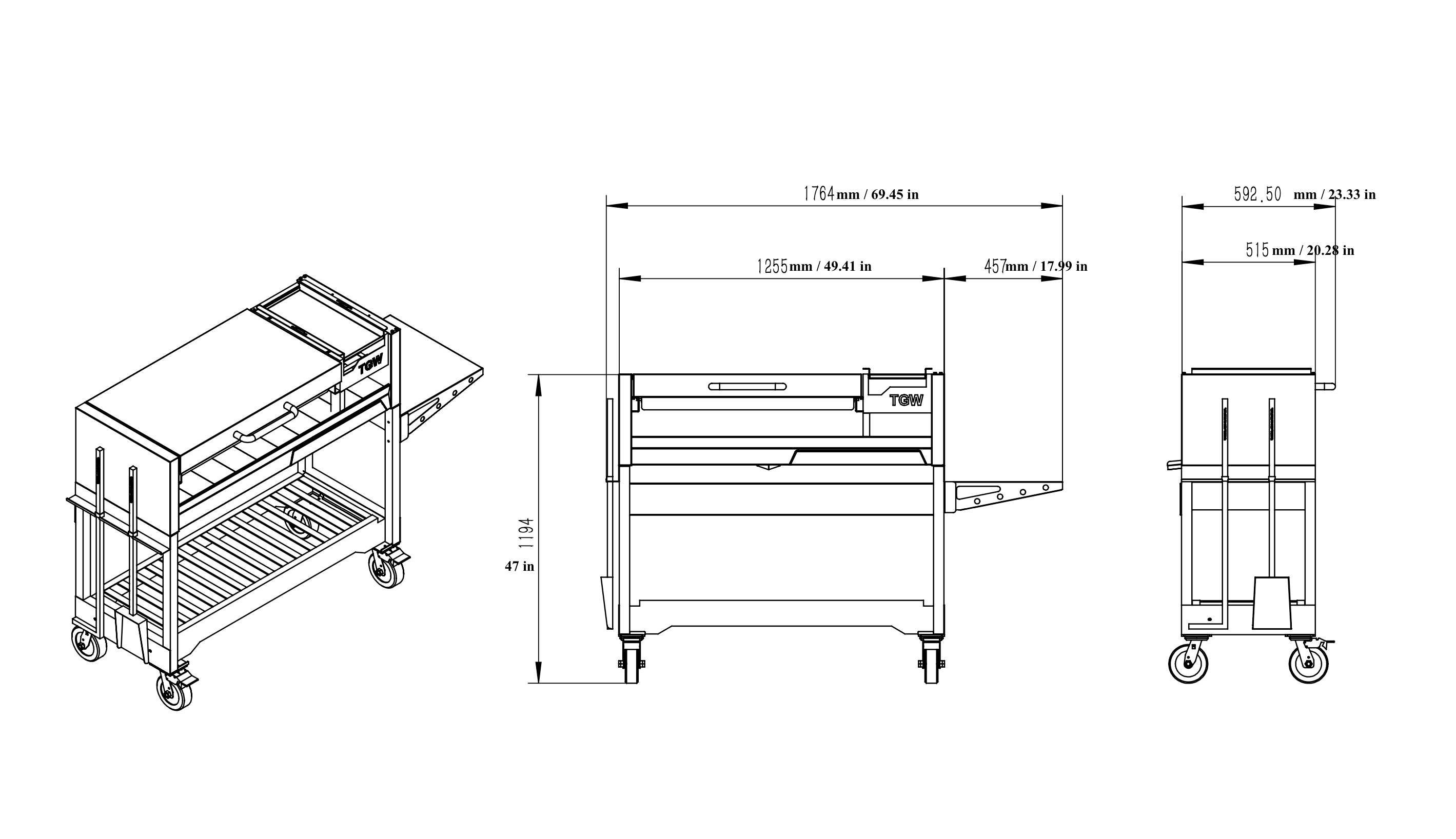 Tagwood BBQ18SS Argentine Wood & Charcoal Gaucho Grill – Pre-Order
