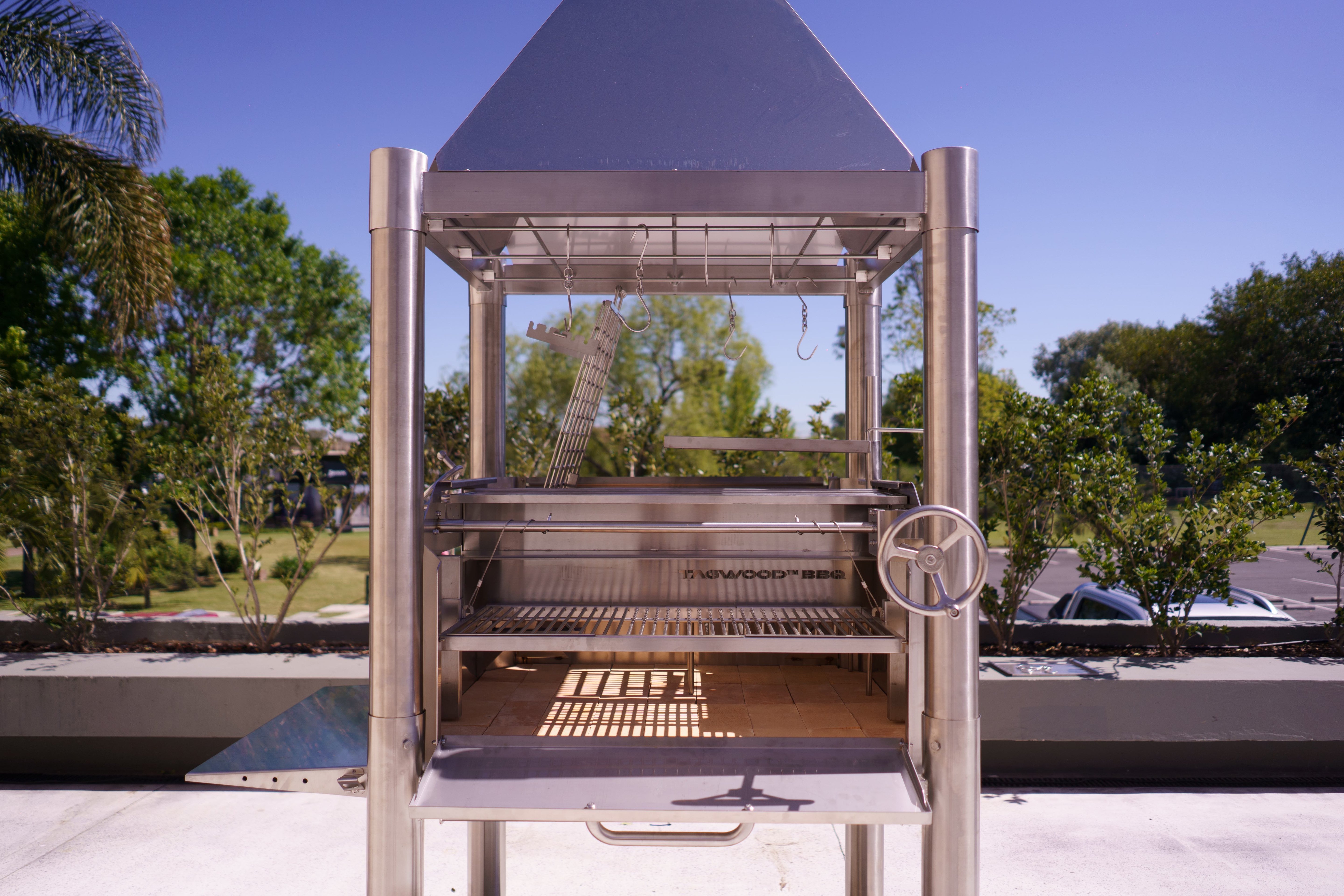 Tagwood BBQ02SS All Stainless Santa Maria Gaucho Grill