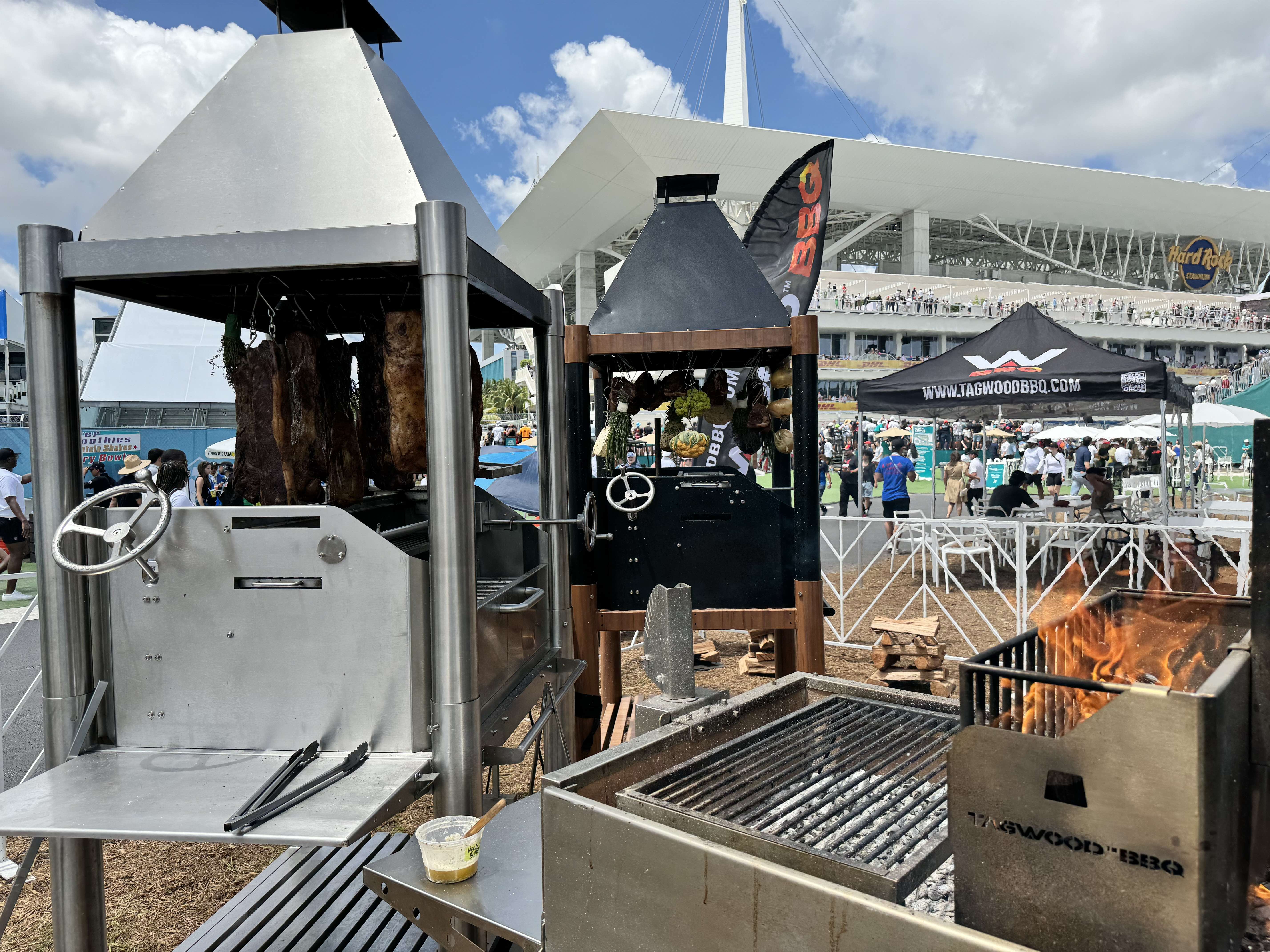 Tagwood BBQ02SS All Stainless Santa Maria Gaucho Grill