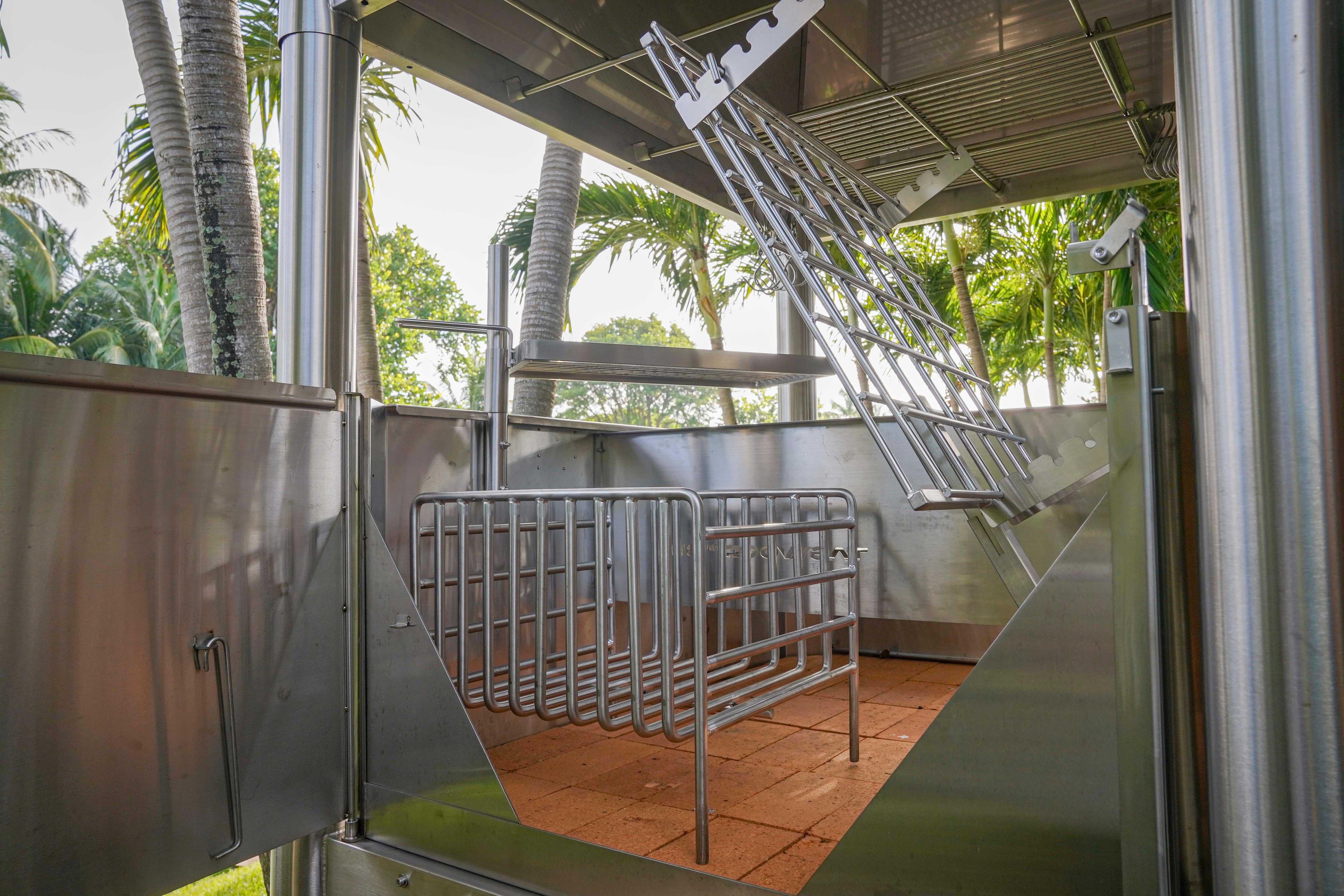 Tagwood BBQ12SS Stainless Steel Argentine Santa Maria Gaucho Grill