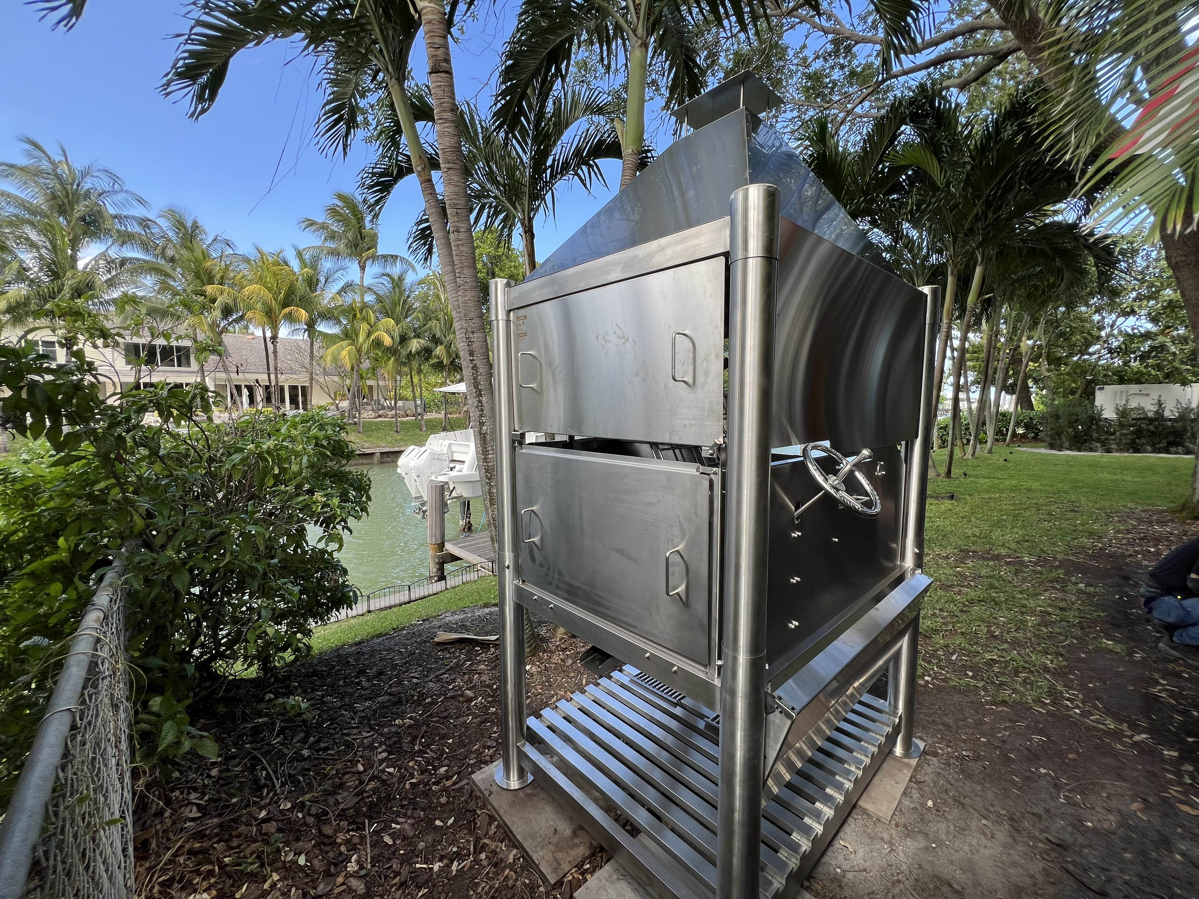 Tagwood BBQ Stainless Steel Wind Guard for BBQ12SS Grill | BBQ62SS