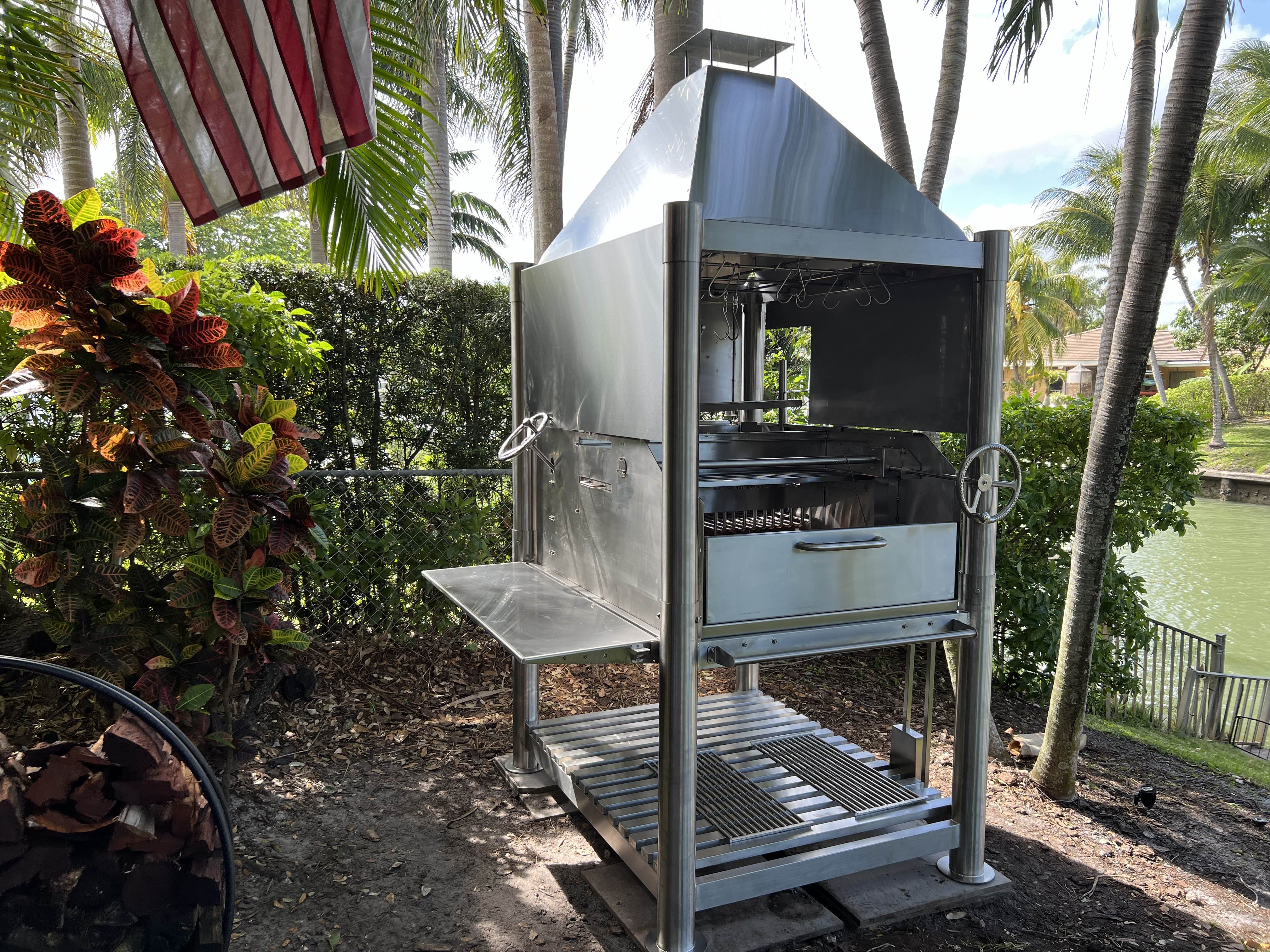 Tagwood BBQ Stainless Steel Wind Guard for BBQ12SS Grill | BBQ62SS