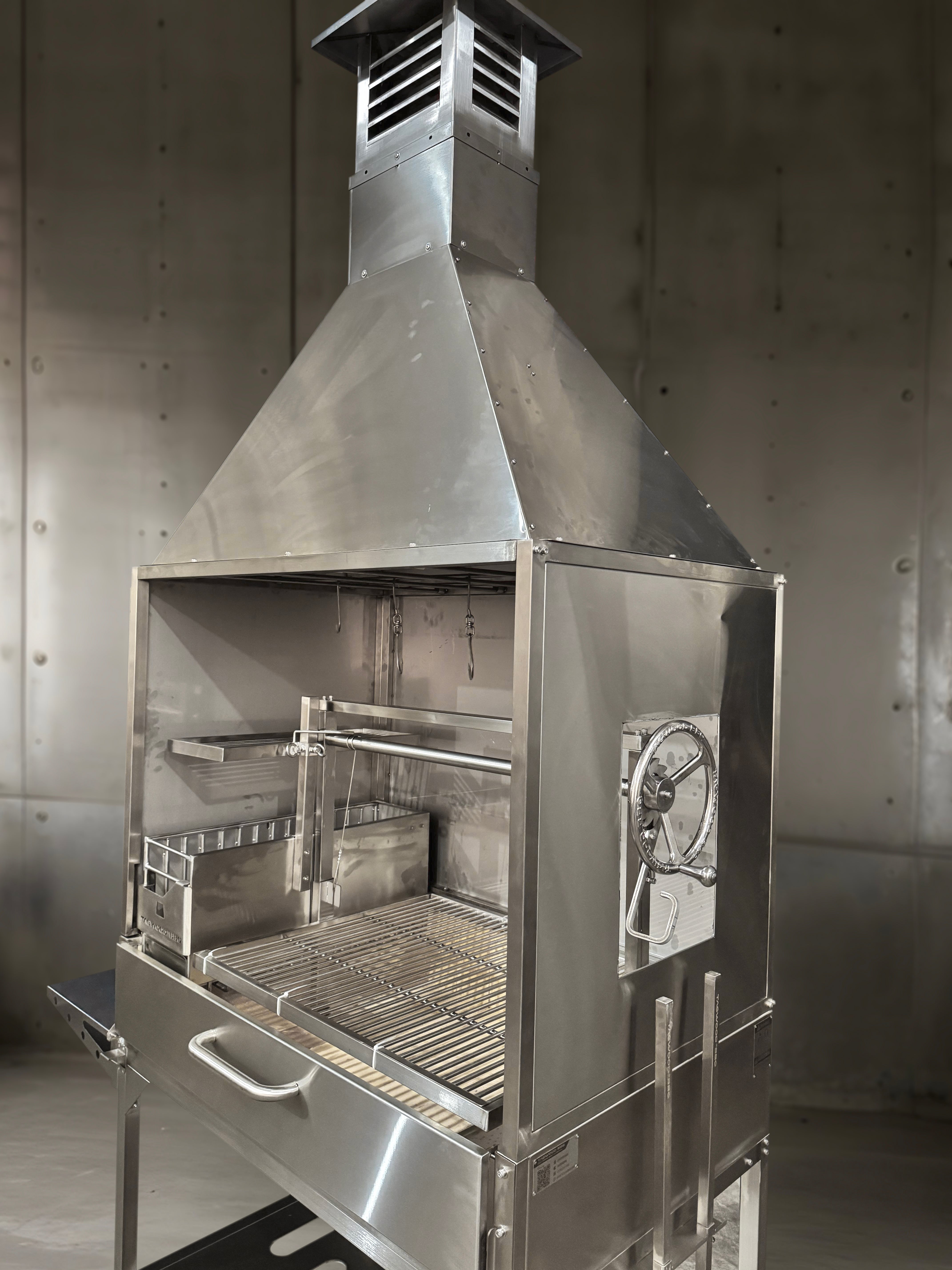 Tagwood BBQ ASH05 Built-In Stainless Steel Smoke Hood Attachment