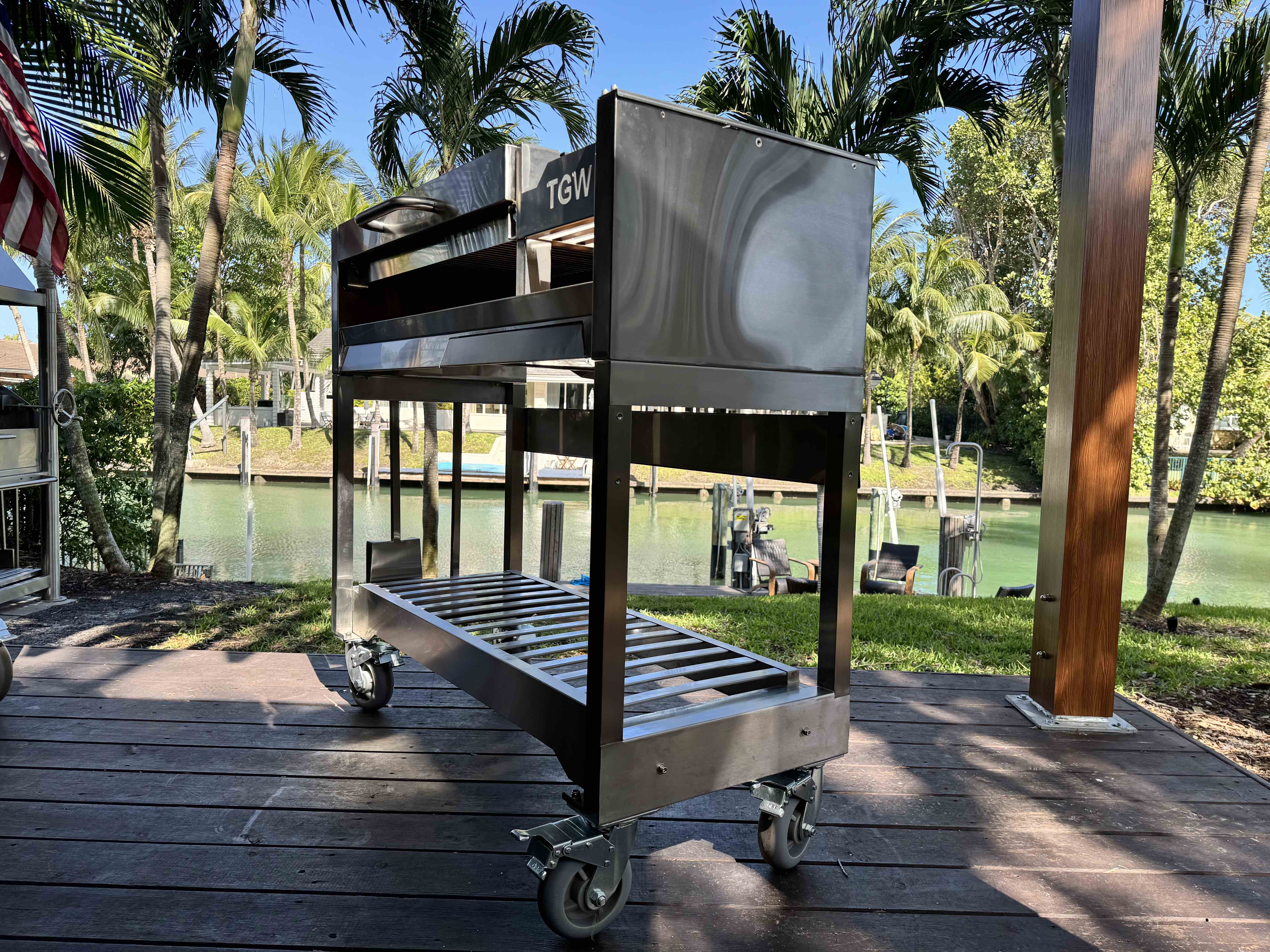Tagwood BBQ18SS Argentine Wood & Charcoal Gaucho Grill – Pre-Order