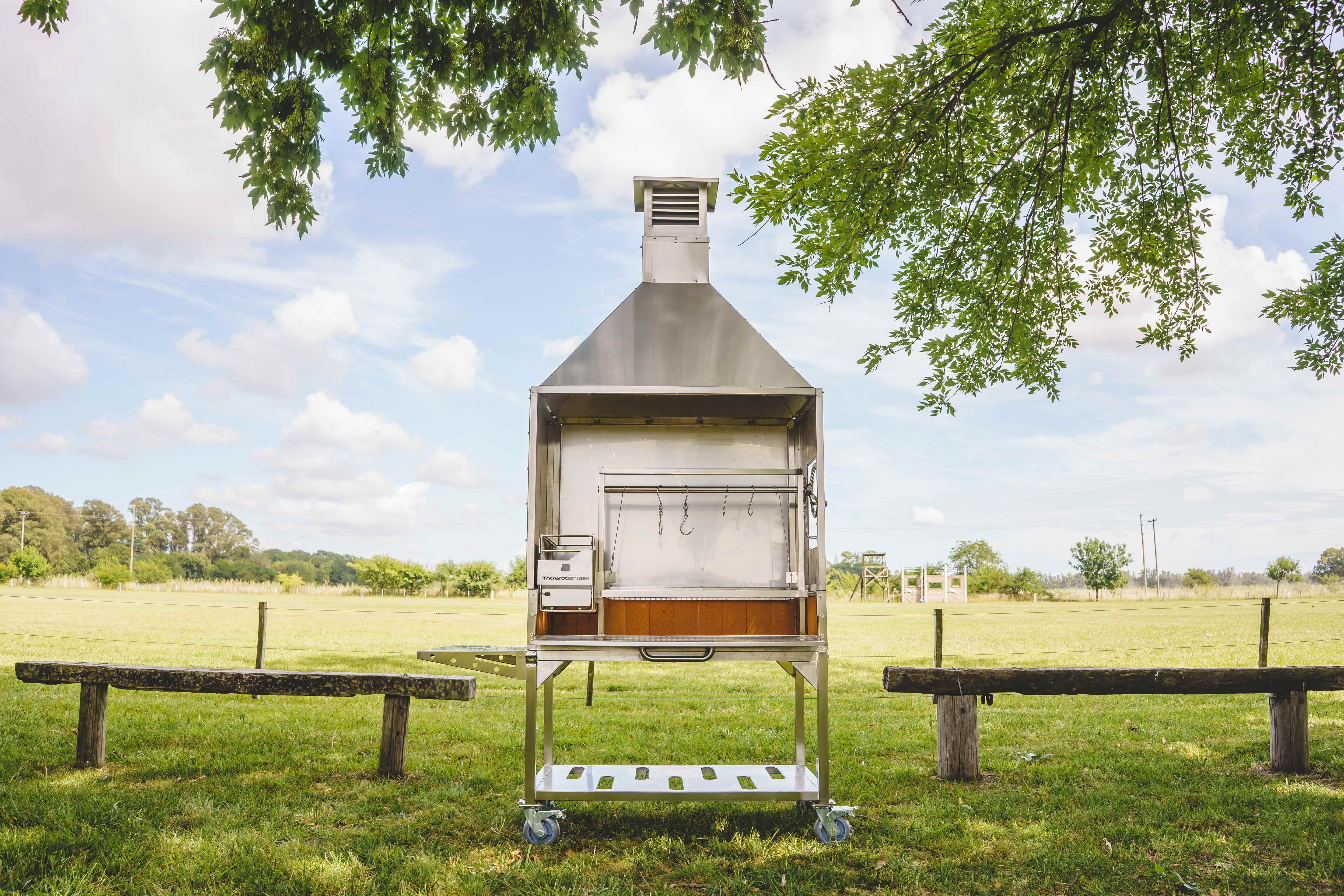 Tagwood BBQ Built-In Smoke Hood Attachment | ASH25 Stainless Steel